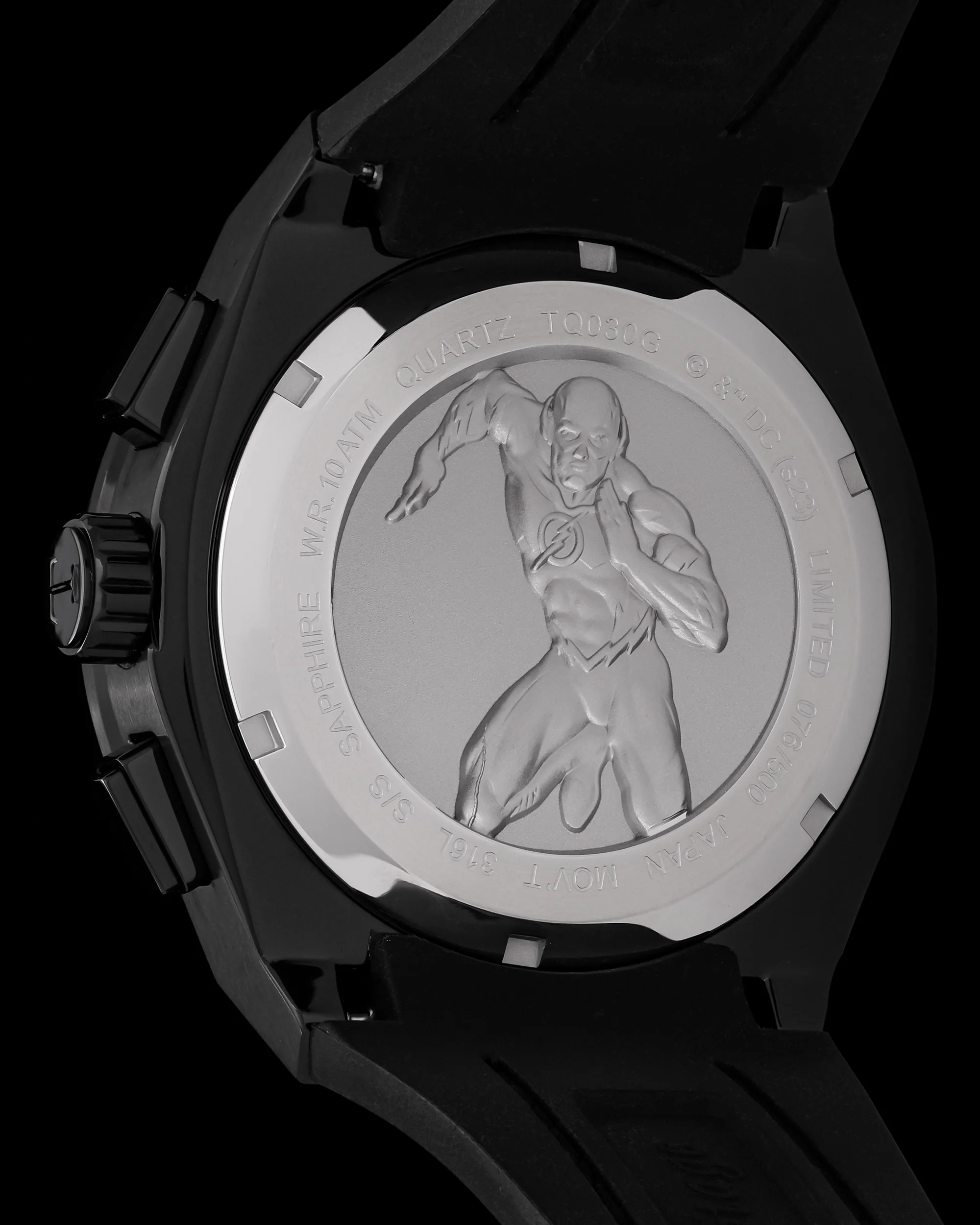 DC The Flash TQ030G-D1 (Black/Red) Red Strap - Image 3