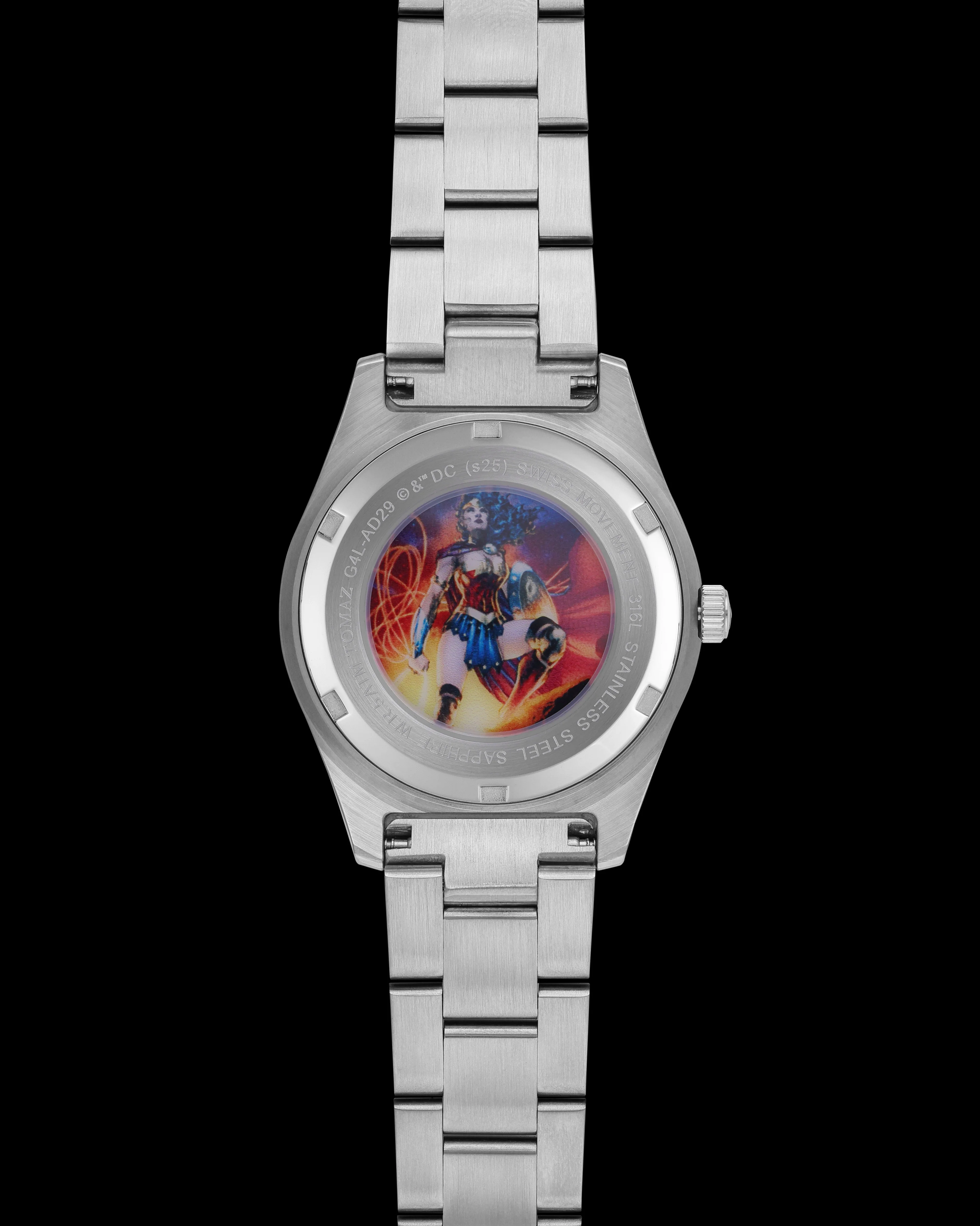 DC Wonder Woman G4L-AD17 Crystal Ladies Watch – Comfortable Strap - Image 4