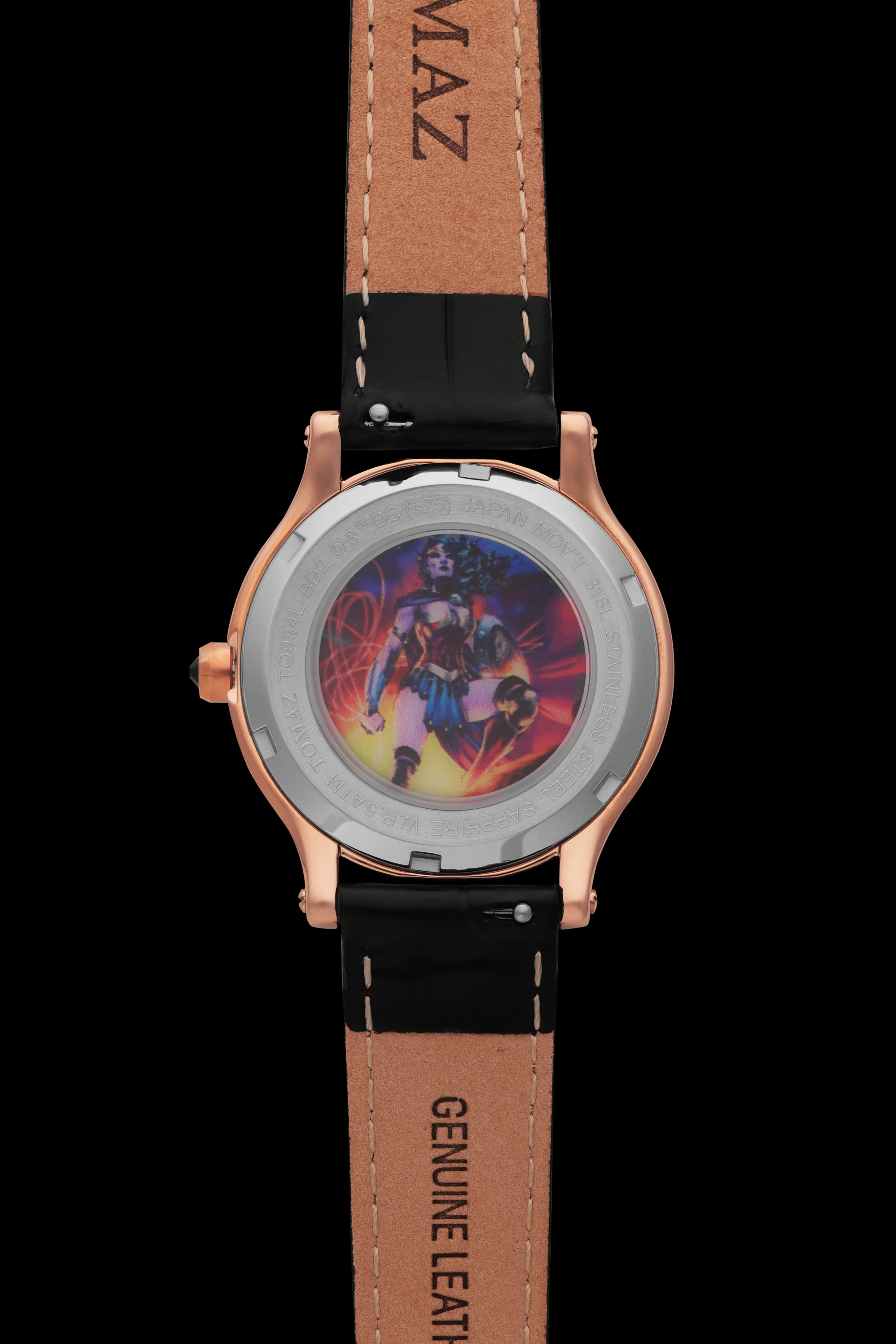 DC Wonder Woman TQ094L-BD2 Star Emblem Heritage Watch - Image 2