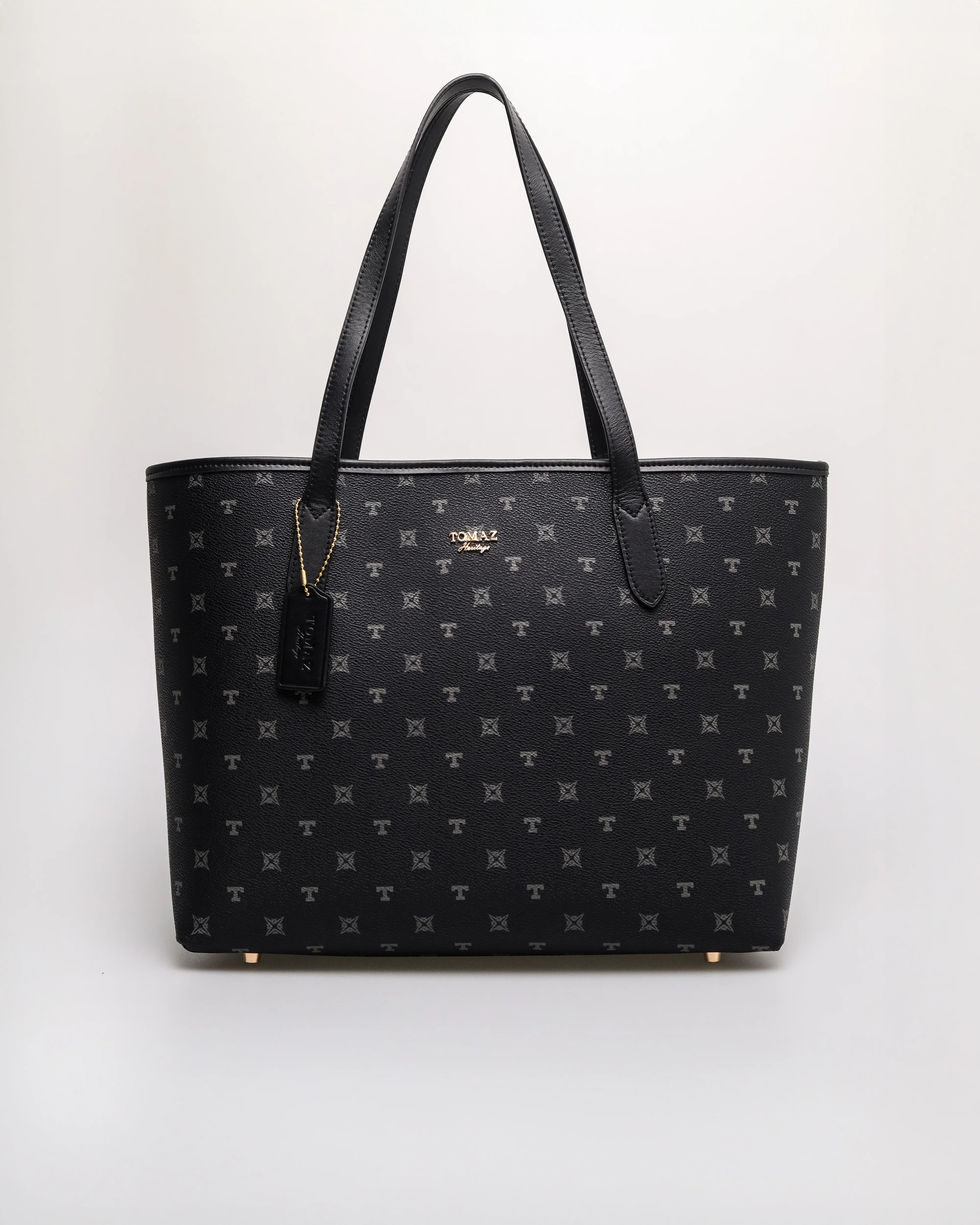 Tomaz BL276 Elegant Monogram Tote Bag