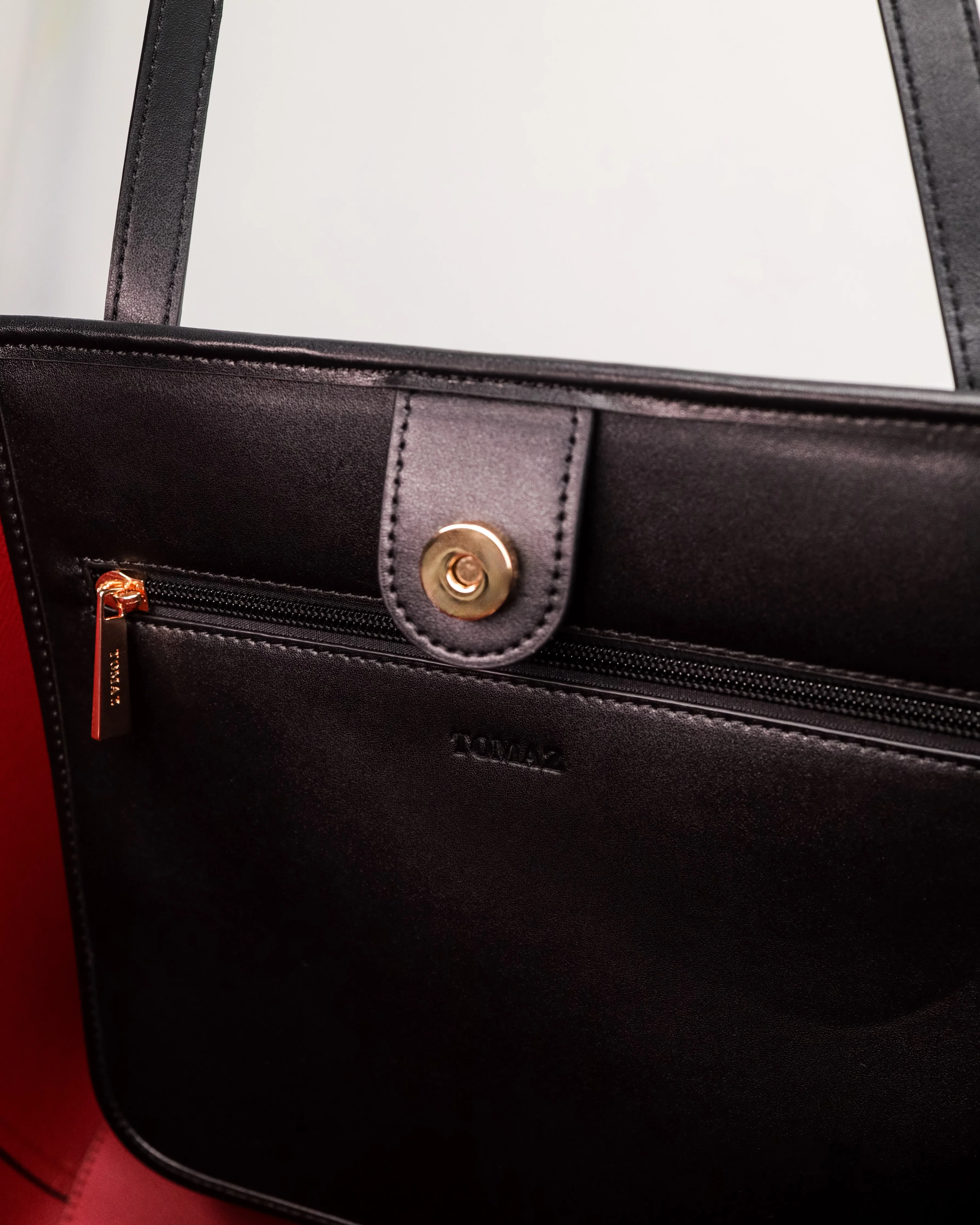 Tomaz BL276 Elegant Monogram Tote Bag - Image 4