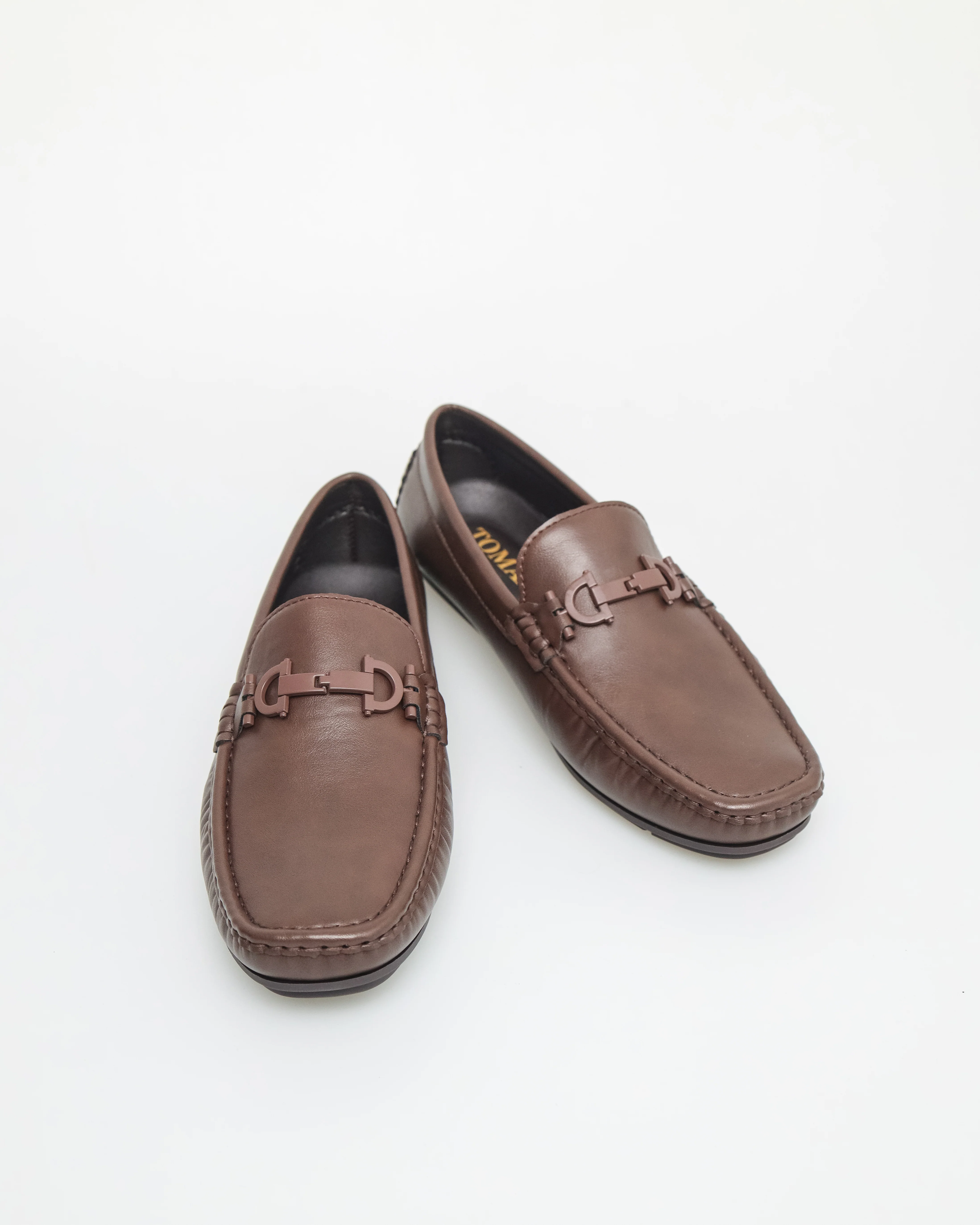 Tomaz C616 Men's Belted Elegance Buckle Moccasins - Image 10