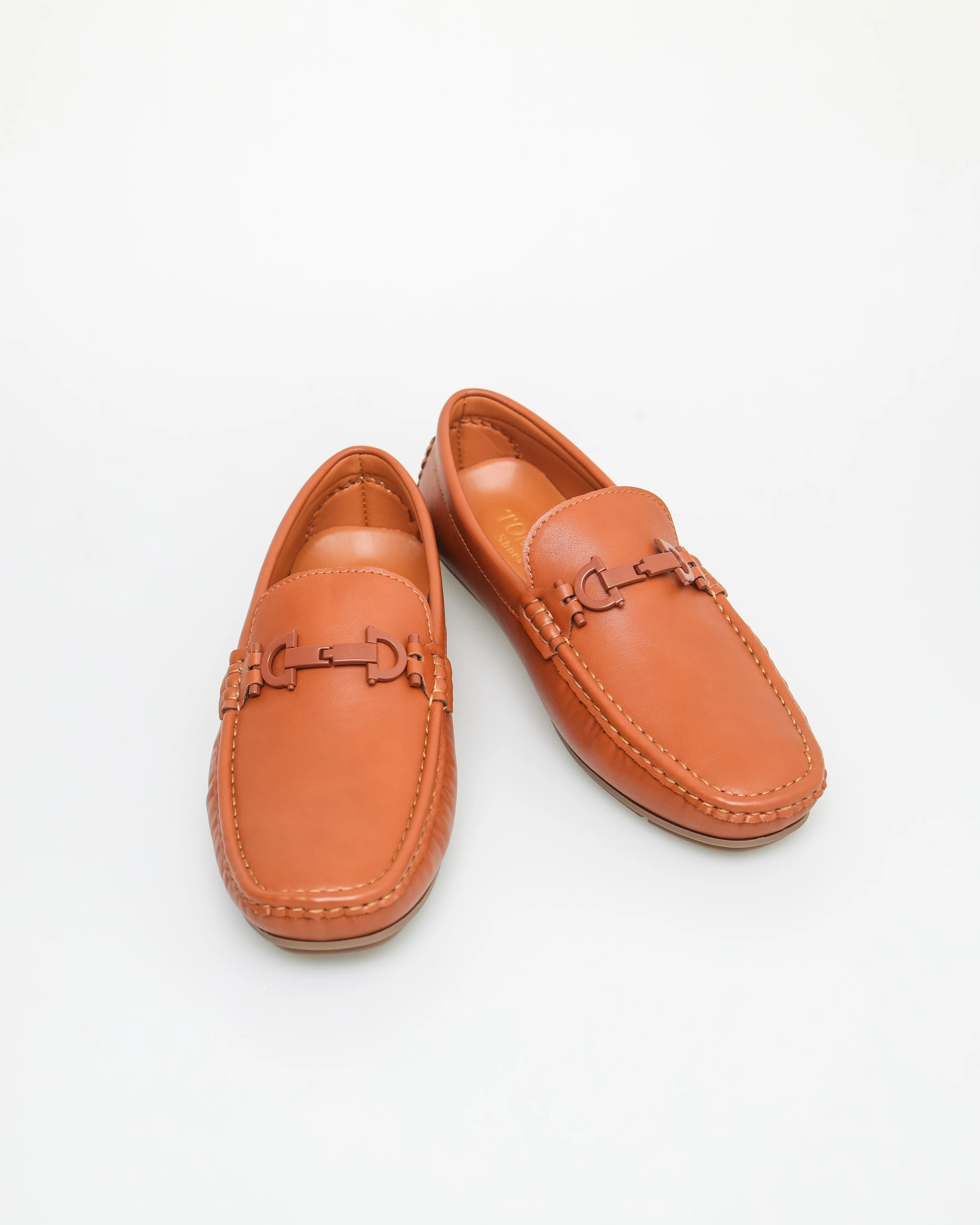 Tomaz C616 Men's Belted Elegance Buckle Moccasins - Image 6