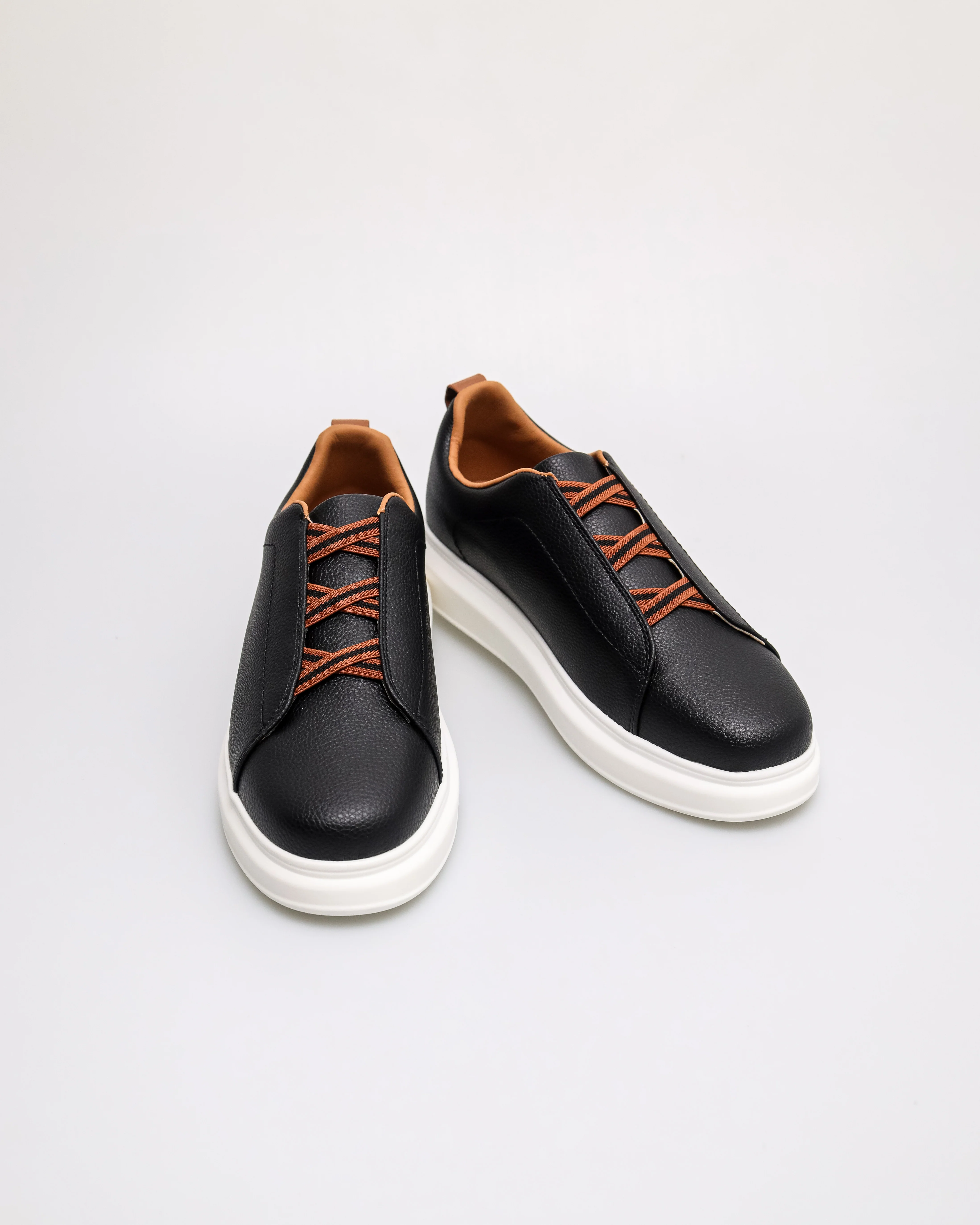 Tomaz C687 Men's Crisscross Elastic Strap Sneakers - Image 6