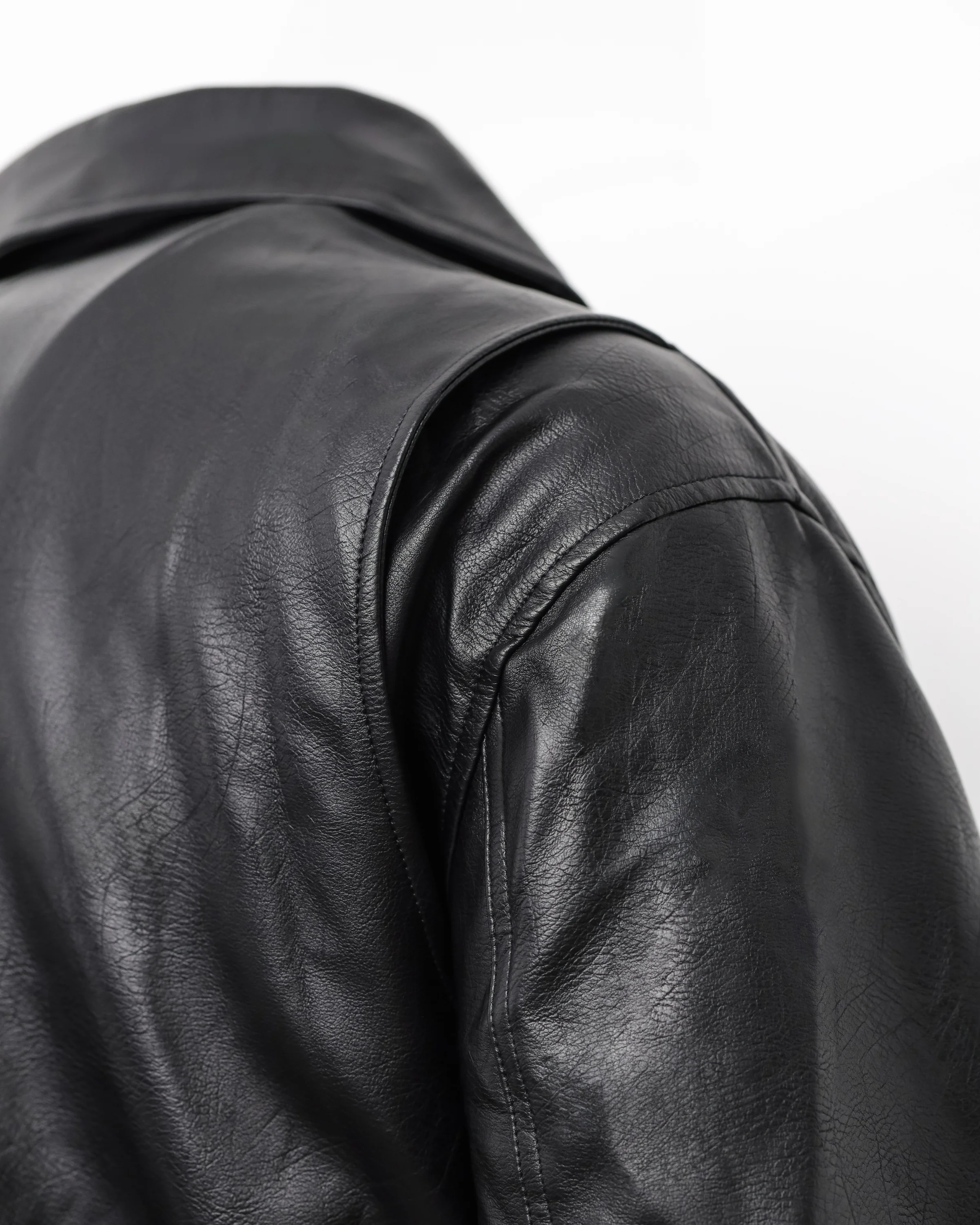 Tomaz CC-13 Men's Leather Jacket Black - Image 5