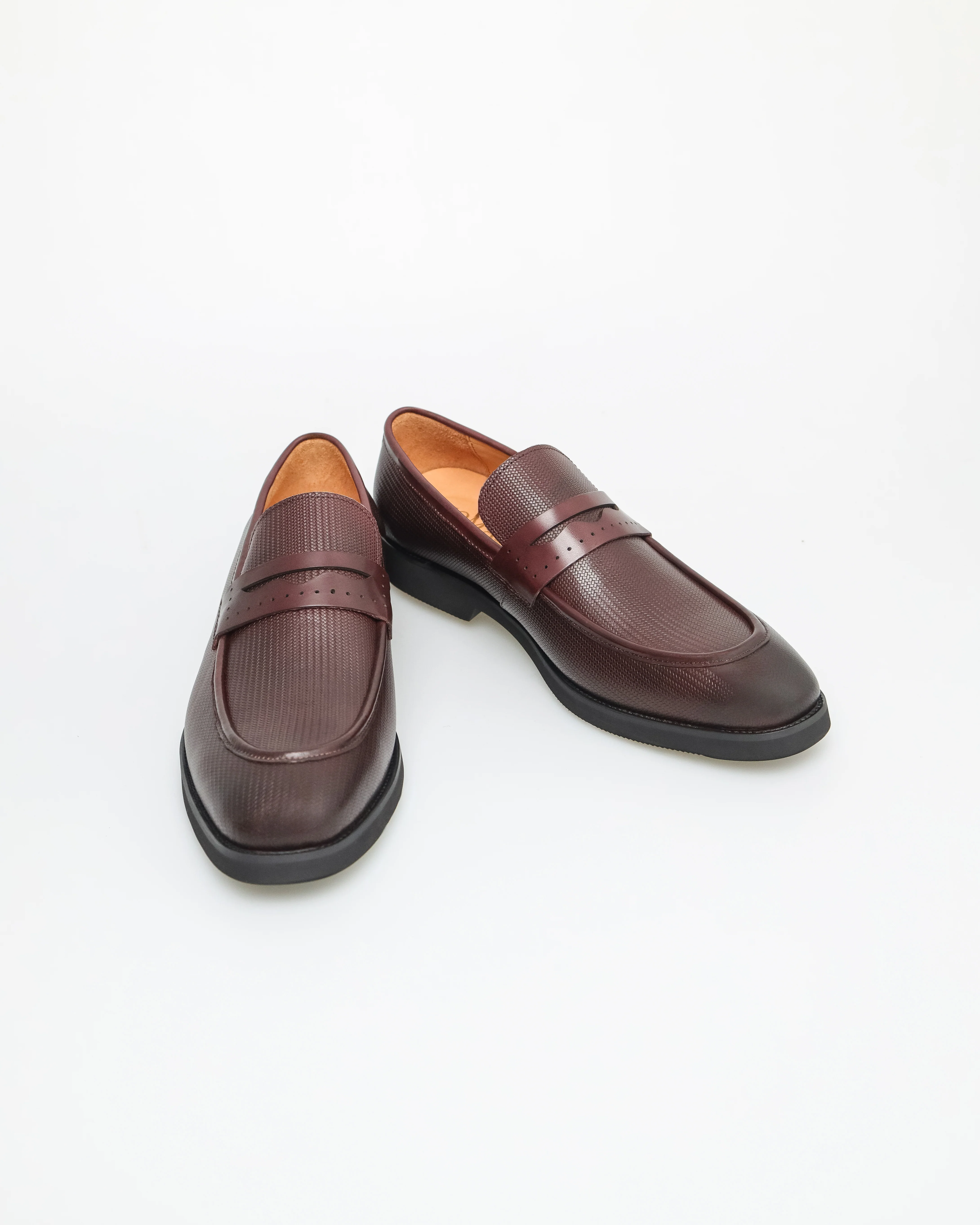 Tomaz F335 Men's Chestnut Elegance Penny Loafer - Image 10