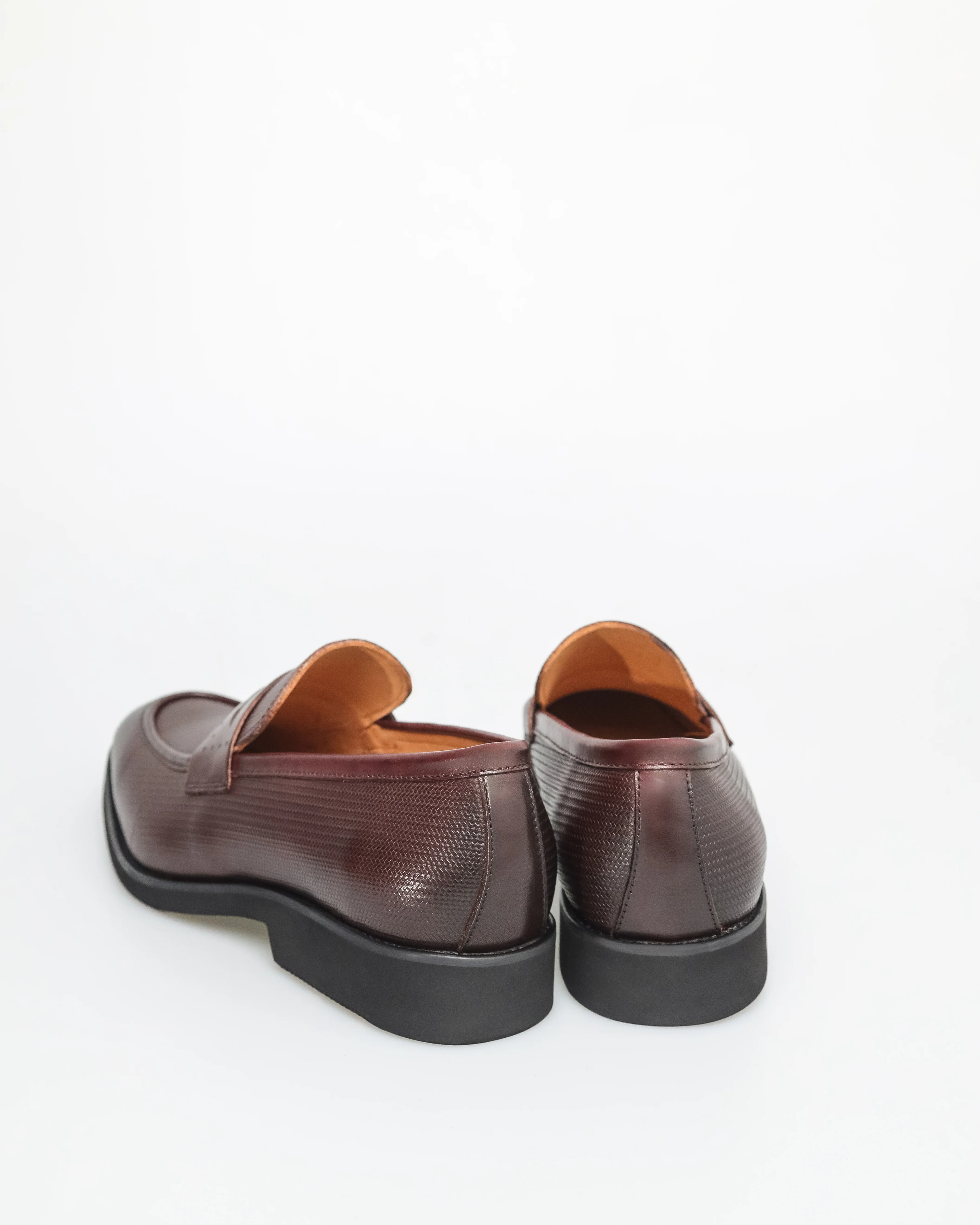 Tomaz F335 Men's Chestnut Elegance Penny Loafer - Image 11