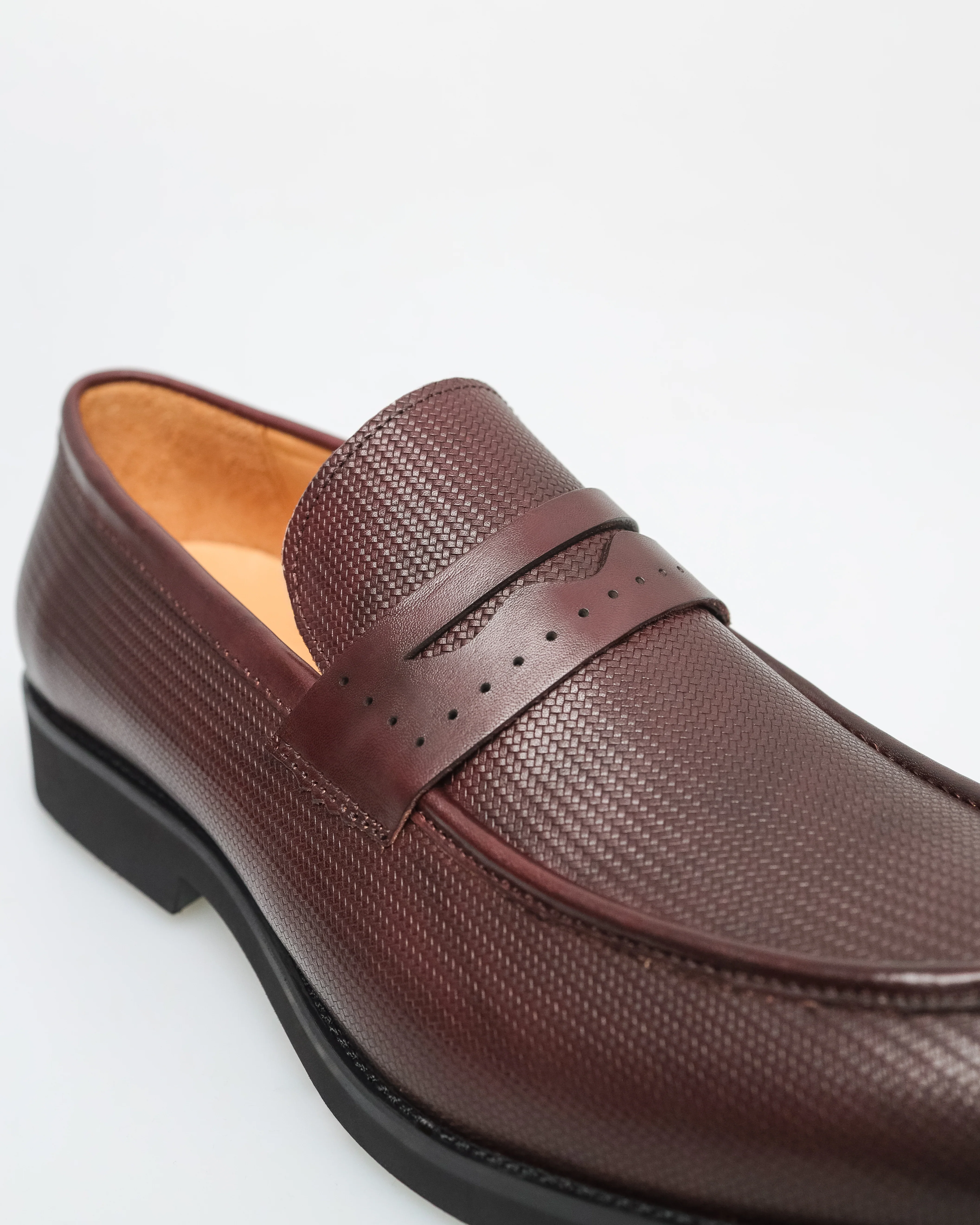 Tomaz F335 Men's Chestnut Elegance Penny Loafer - Image 12