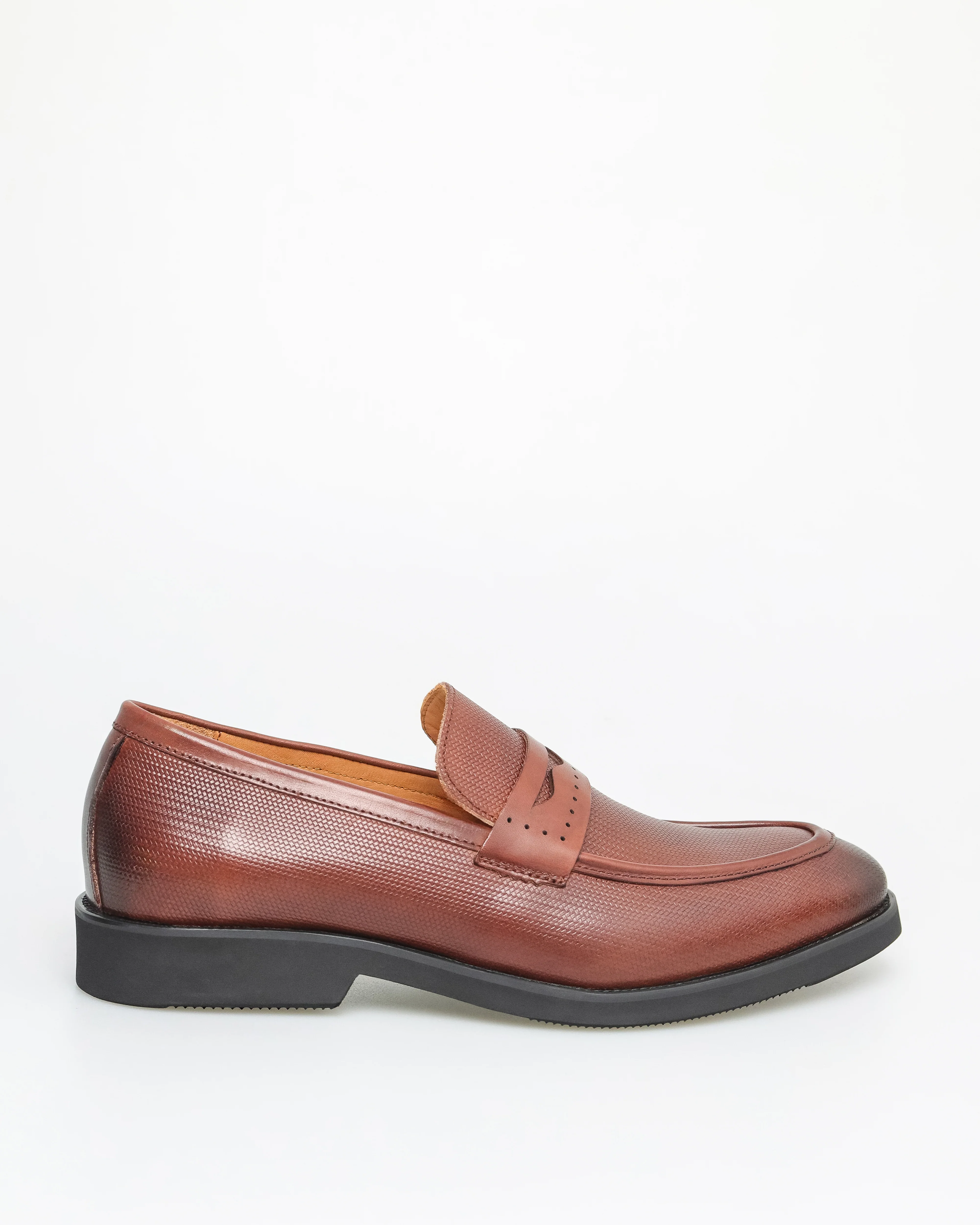 Tomaz F335 Men's Chestnut Elegance Penny Loafer - Image 5