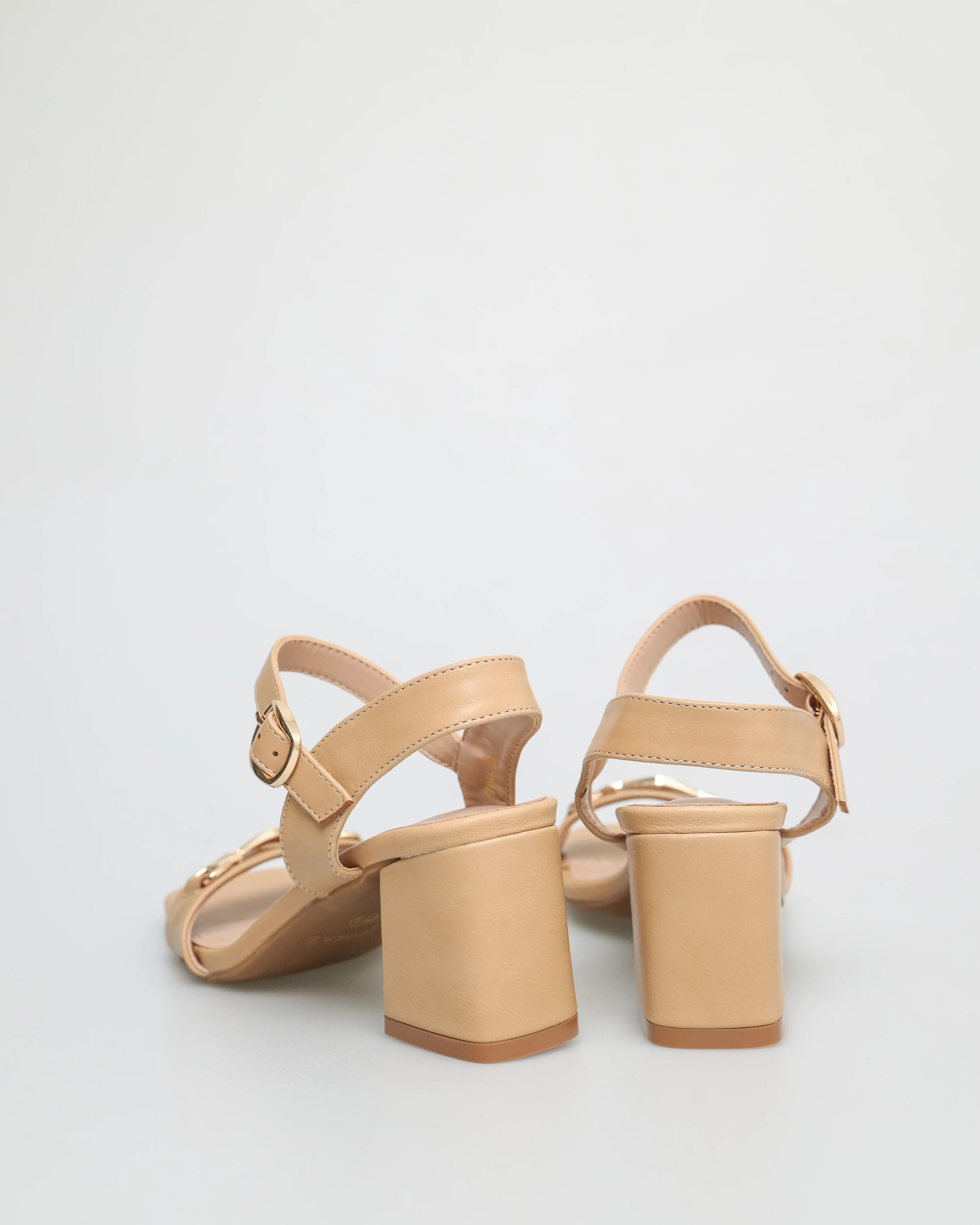 Tomaz FL044 Ladies Chain Slingback Heels - Image 11