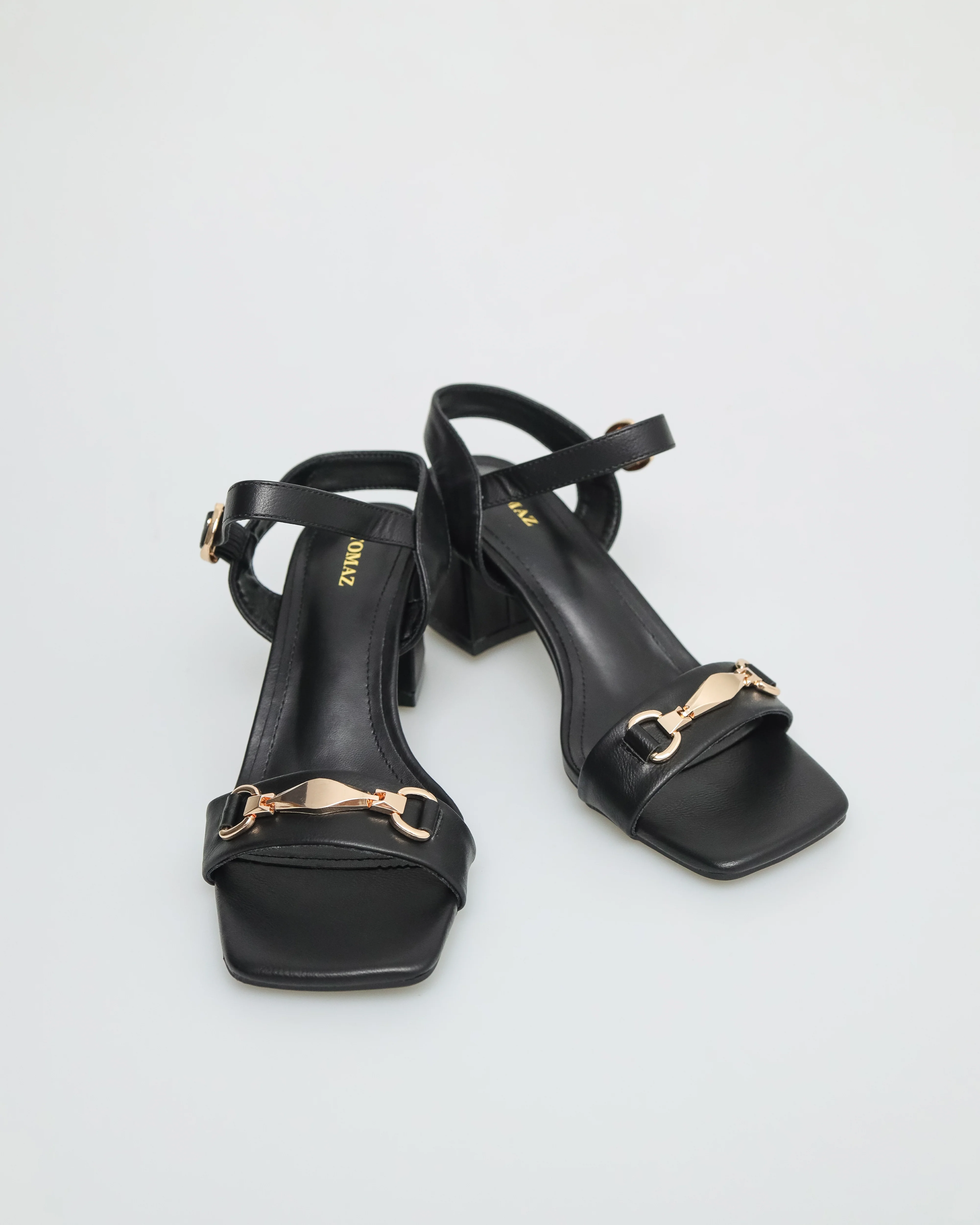 Tomaz FL044 Ladies Chain Slingback Heels - Image 6