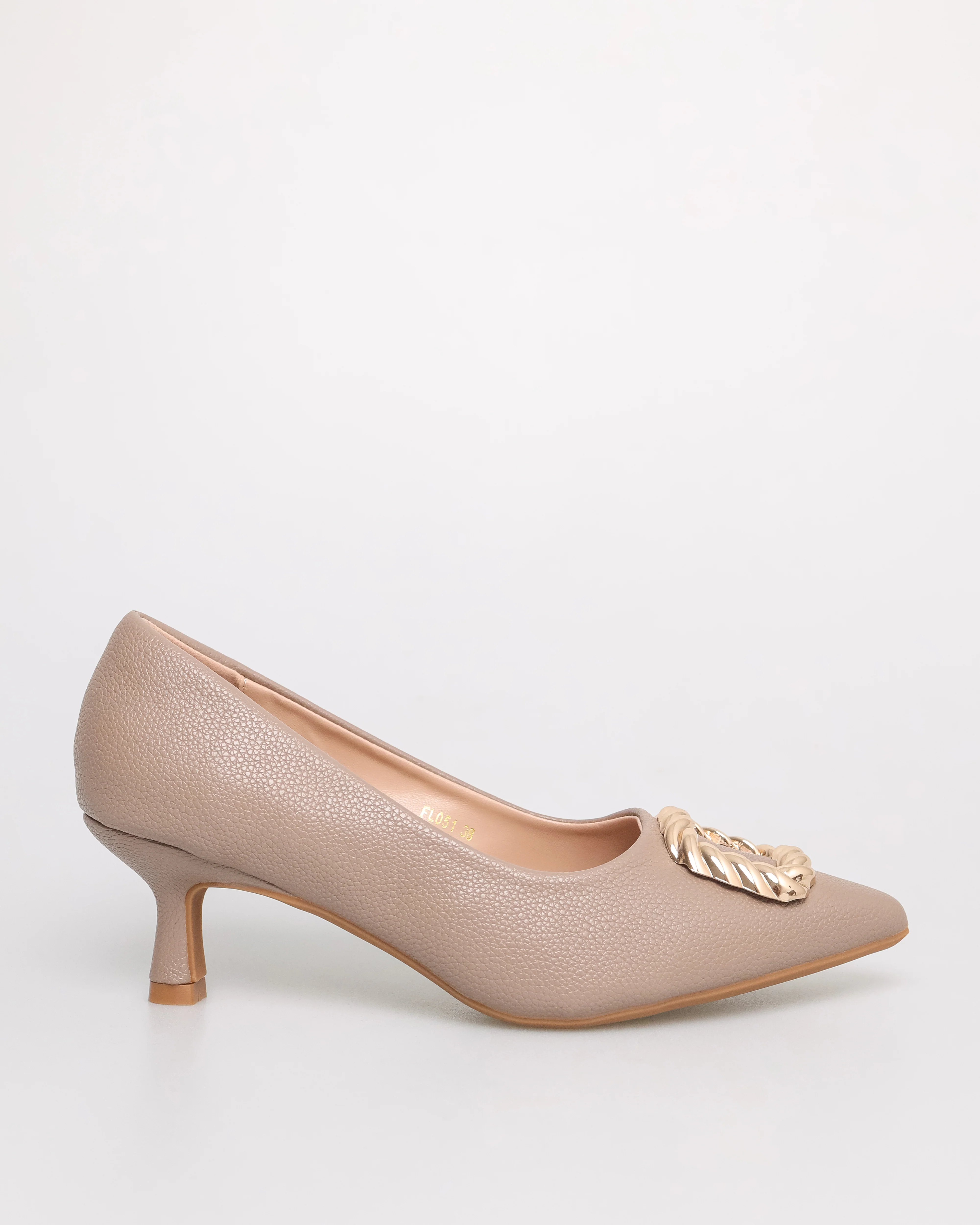 Tomaz FL051 Ladies Gold Crusted Heels - Image 13