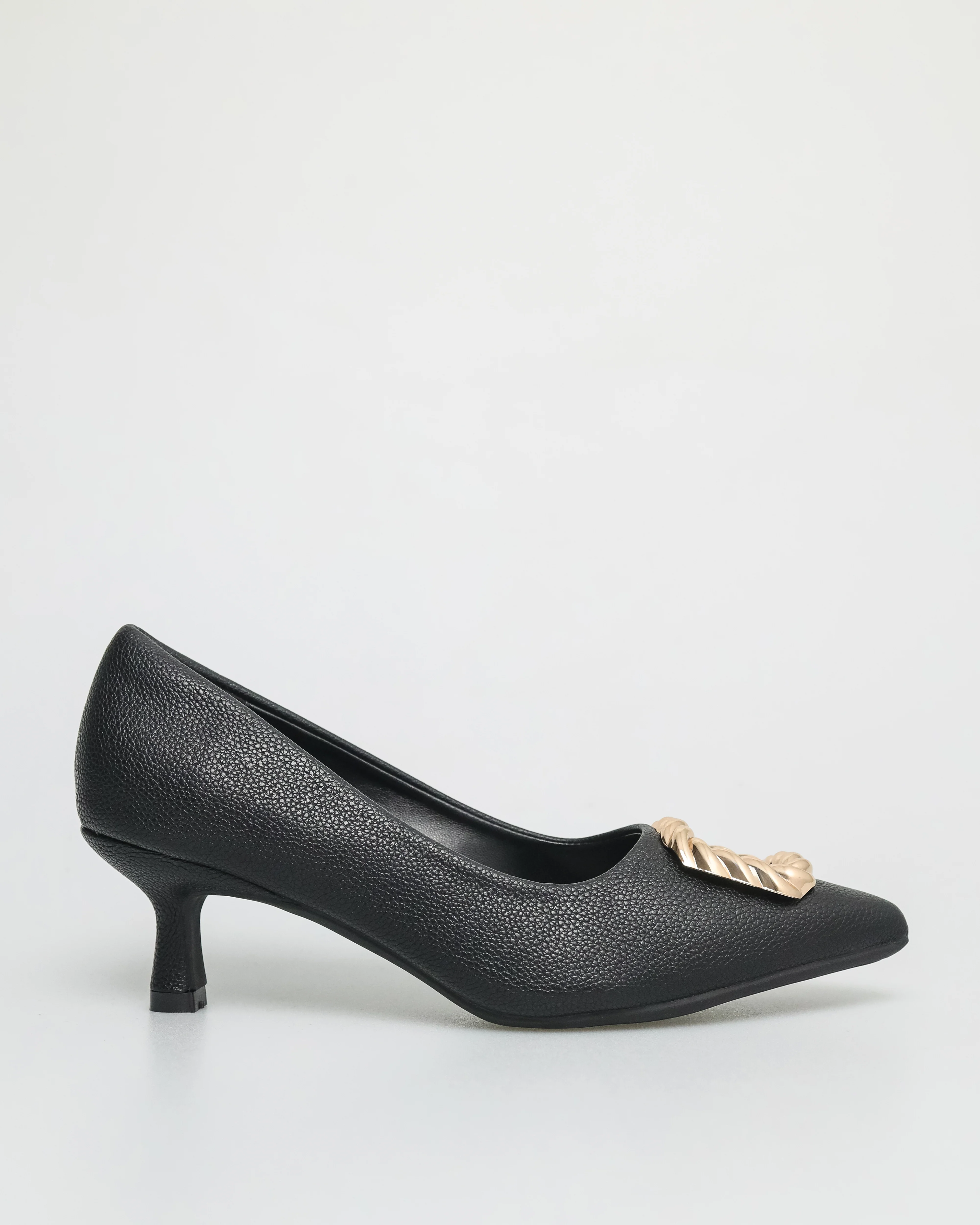 Tomaz FL051 Ladies Gold Crusted Heels - Image 5