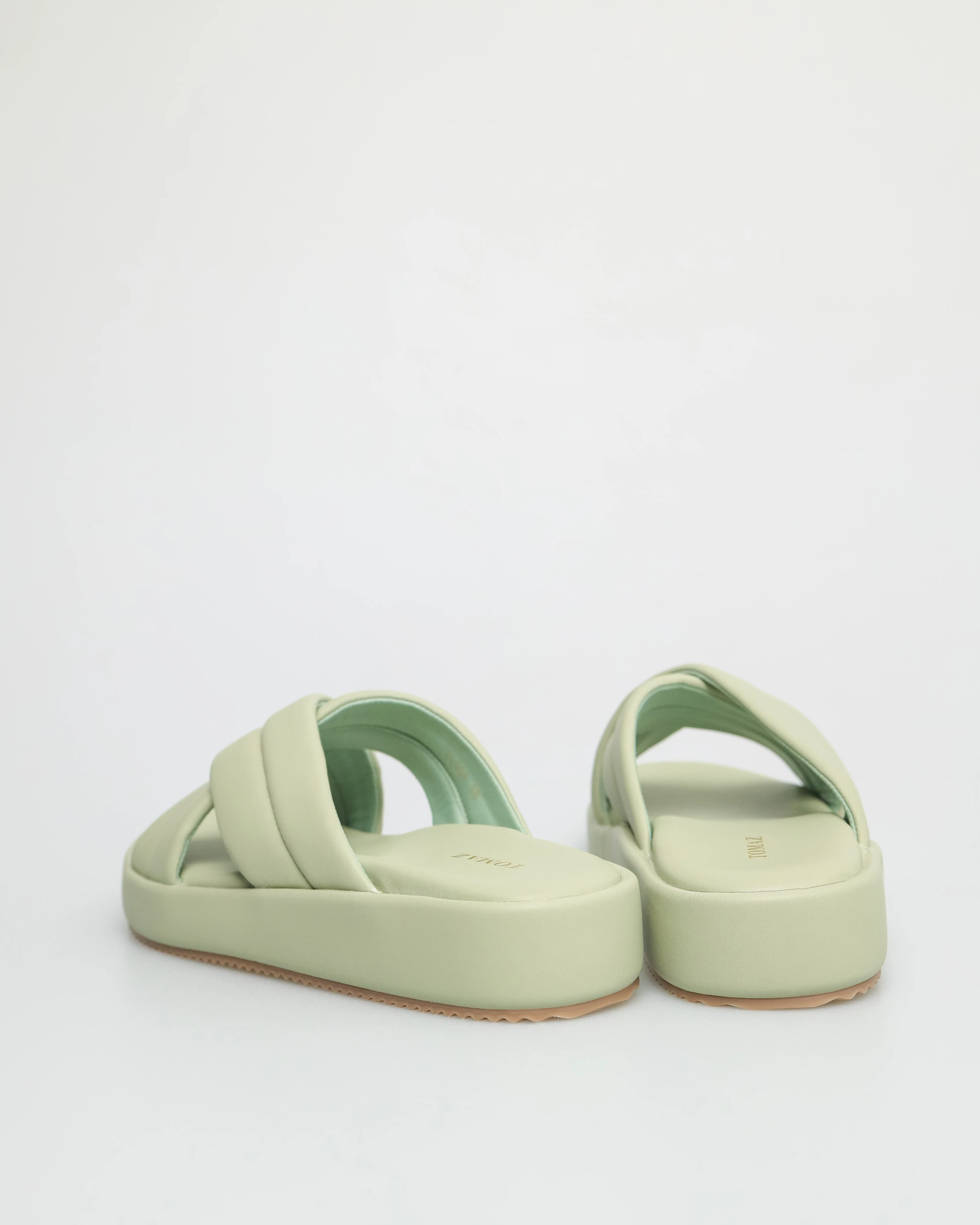 Tomaz FL058 Ladies Slide On Sandals - Image 3