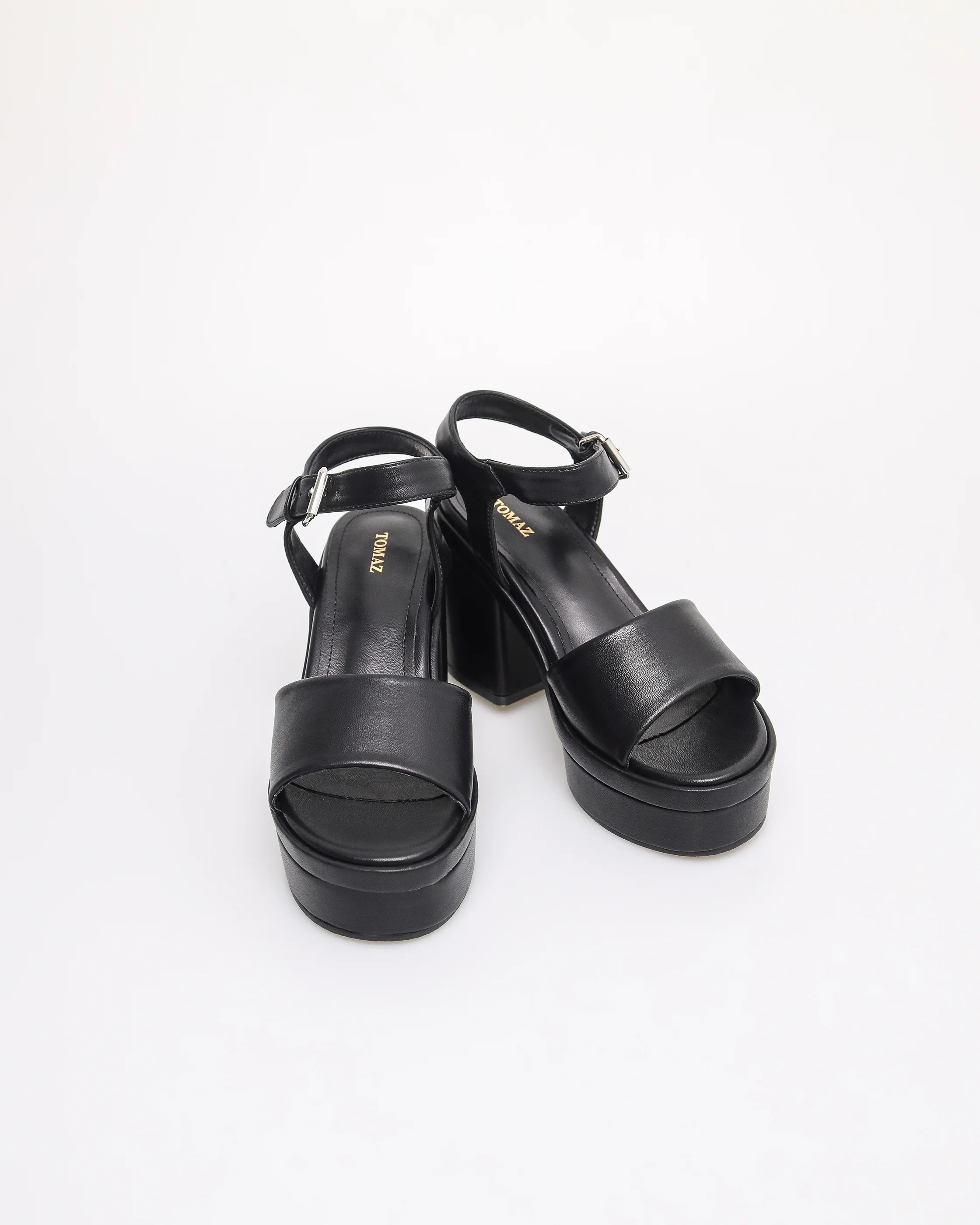 Tomaz FL074 Ladies Slingback Block Heels - Image 6