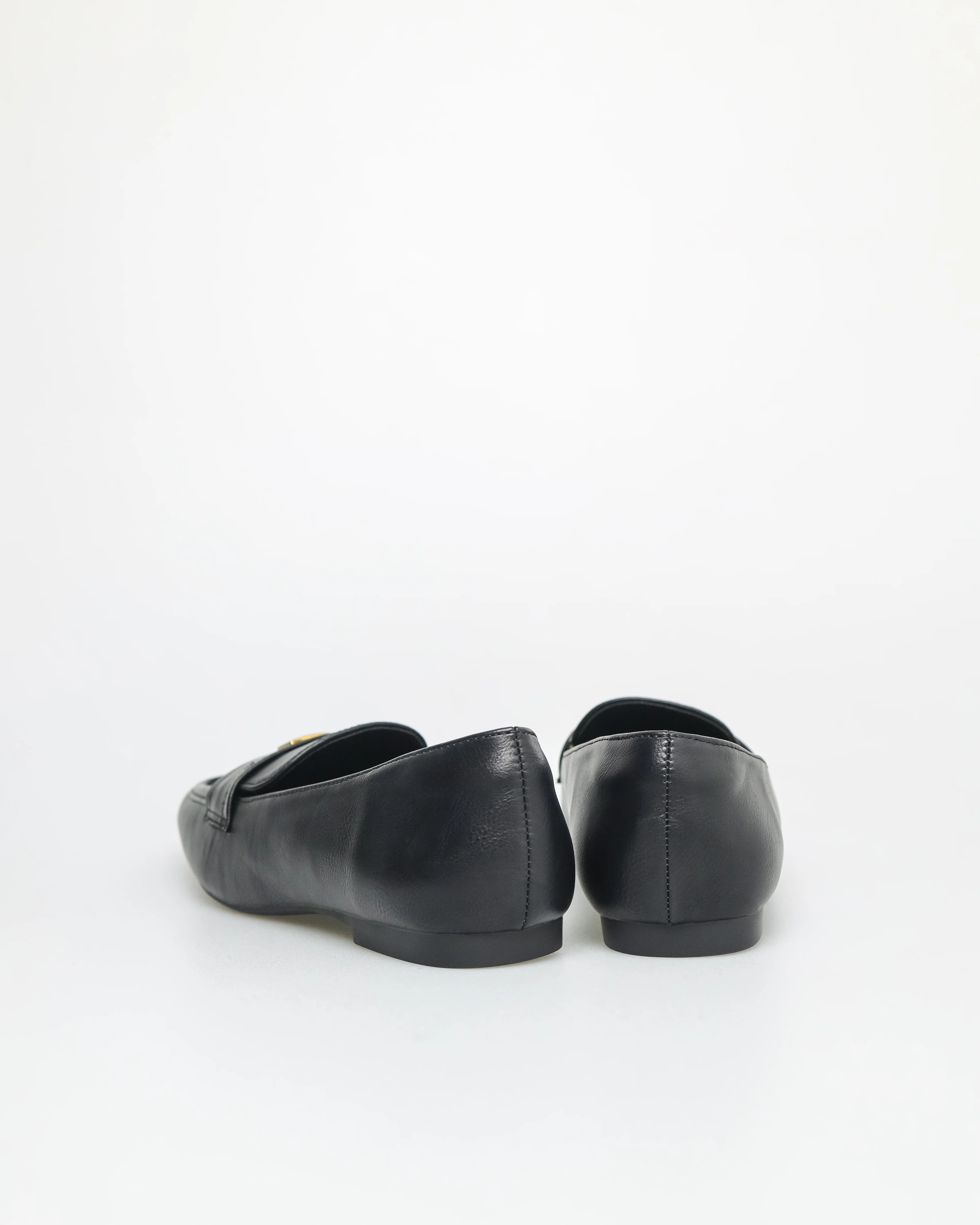 Tomaz FL083 Ladies Gold Buckle Flats - Image 11