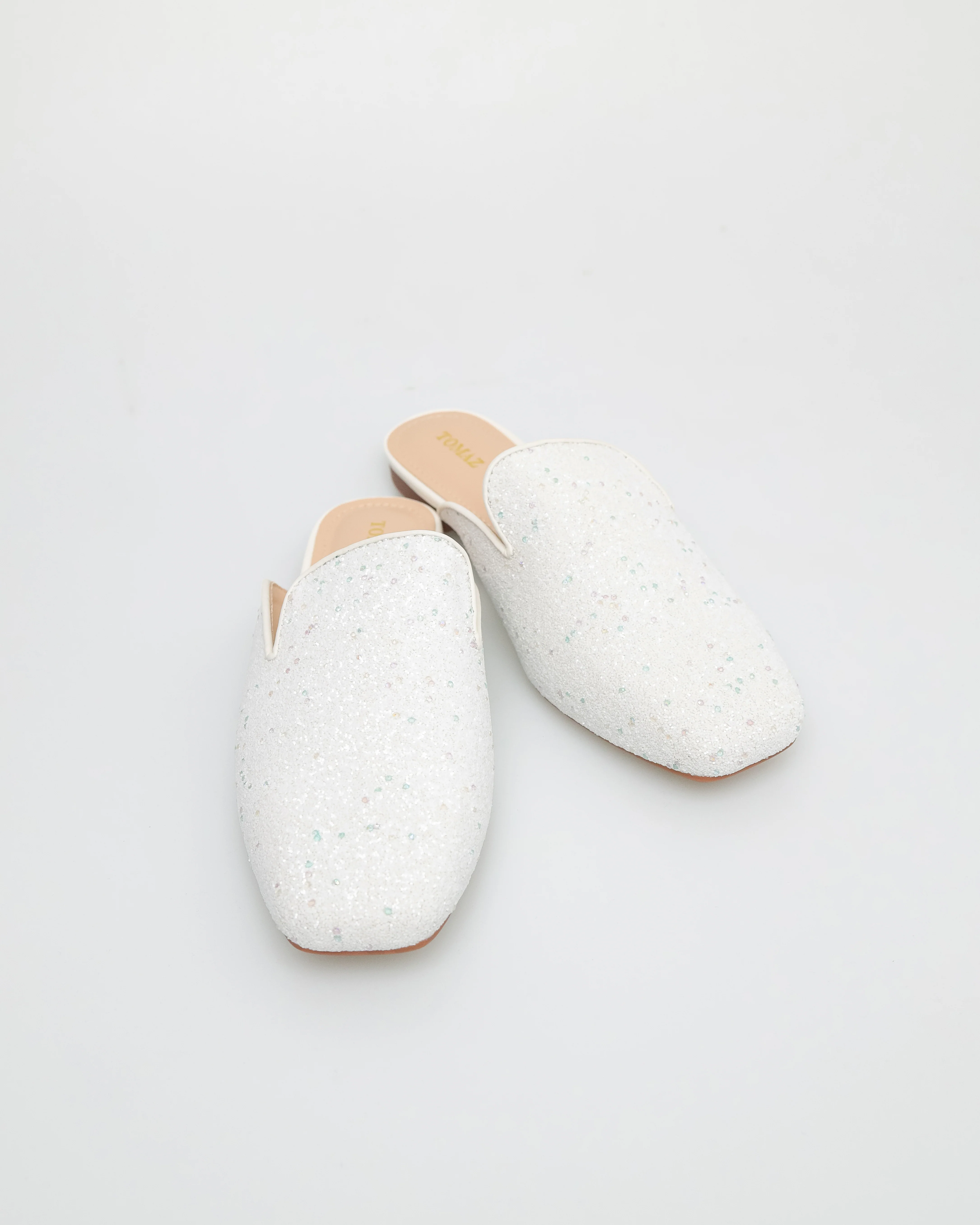 Tomaz FL086 Ladies Glitter Mules - Image 6