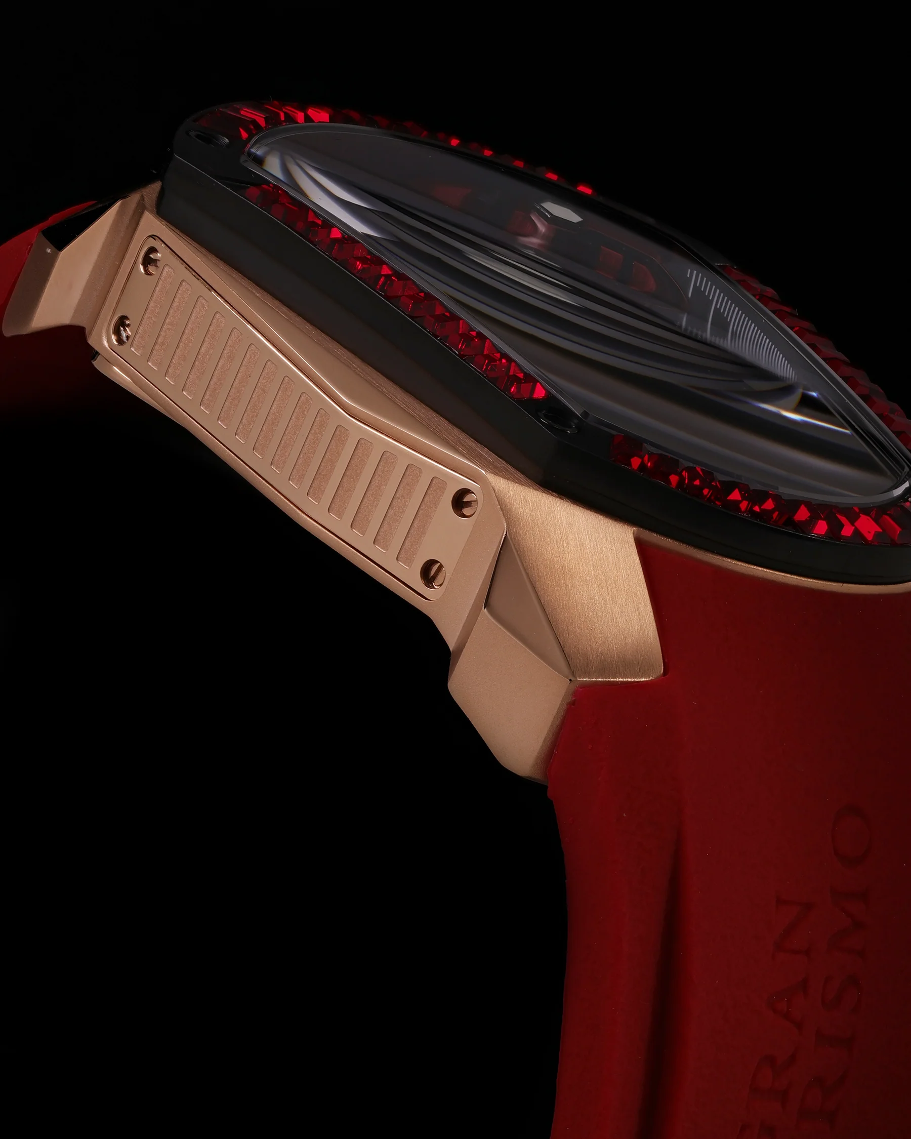 Tomaz GT Skeleton TW028-D13 Crystal Watch – Comfort Strap - Image 3