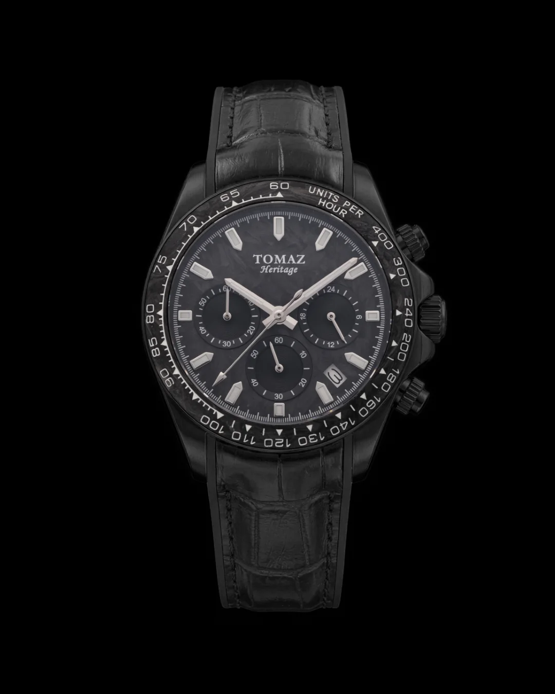 Tomaz Heritage GR02-MD3 with Rubber Leather Strap
