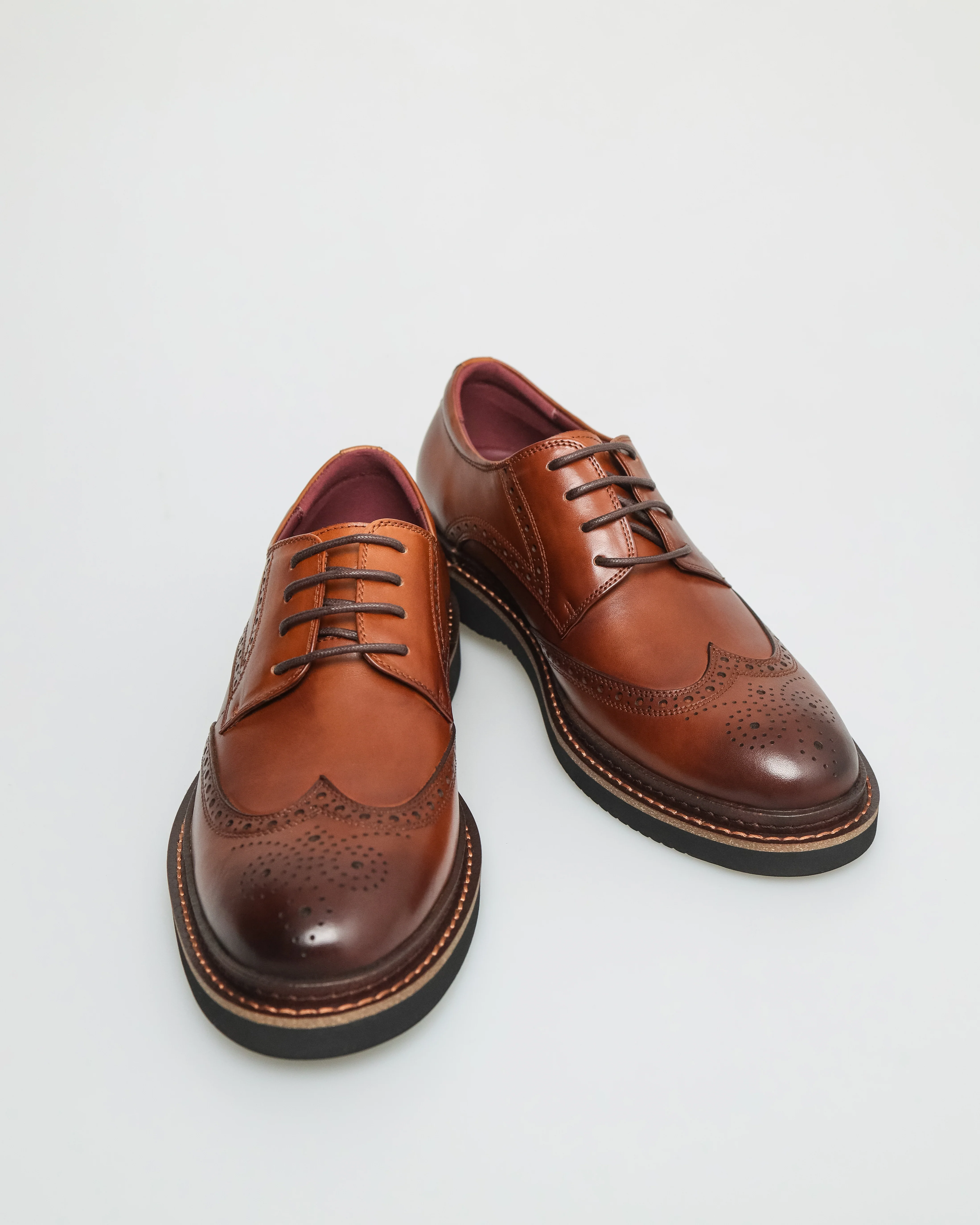 Tomaz HF078 Men's Classic Perforated Derby - Image 6
