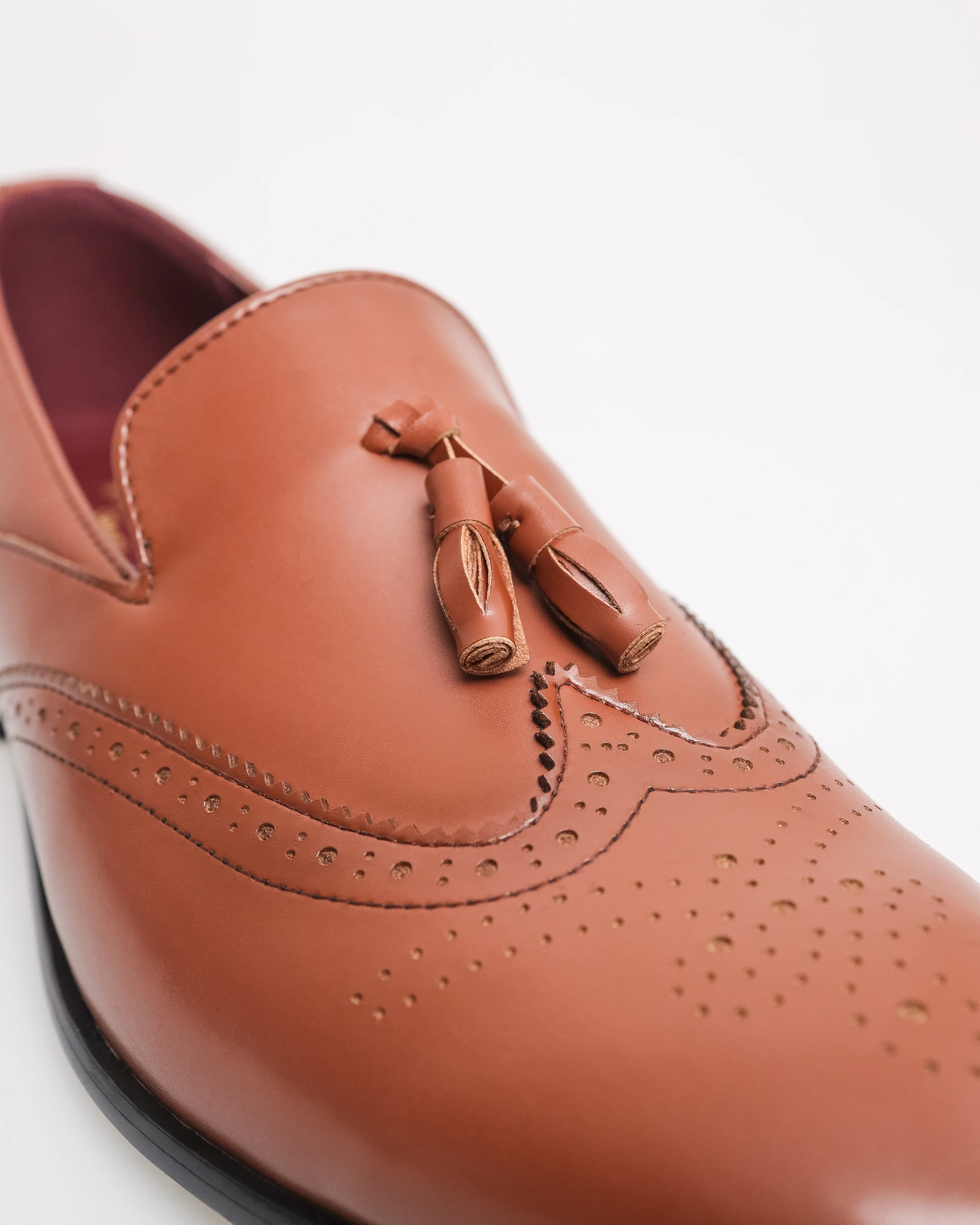 Tomaz HF100 Men's Wingtip Tassel Loafer - Image 8