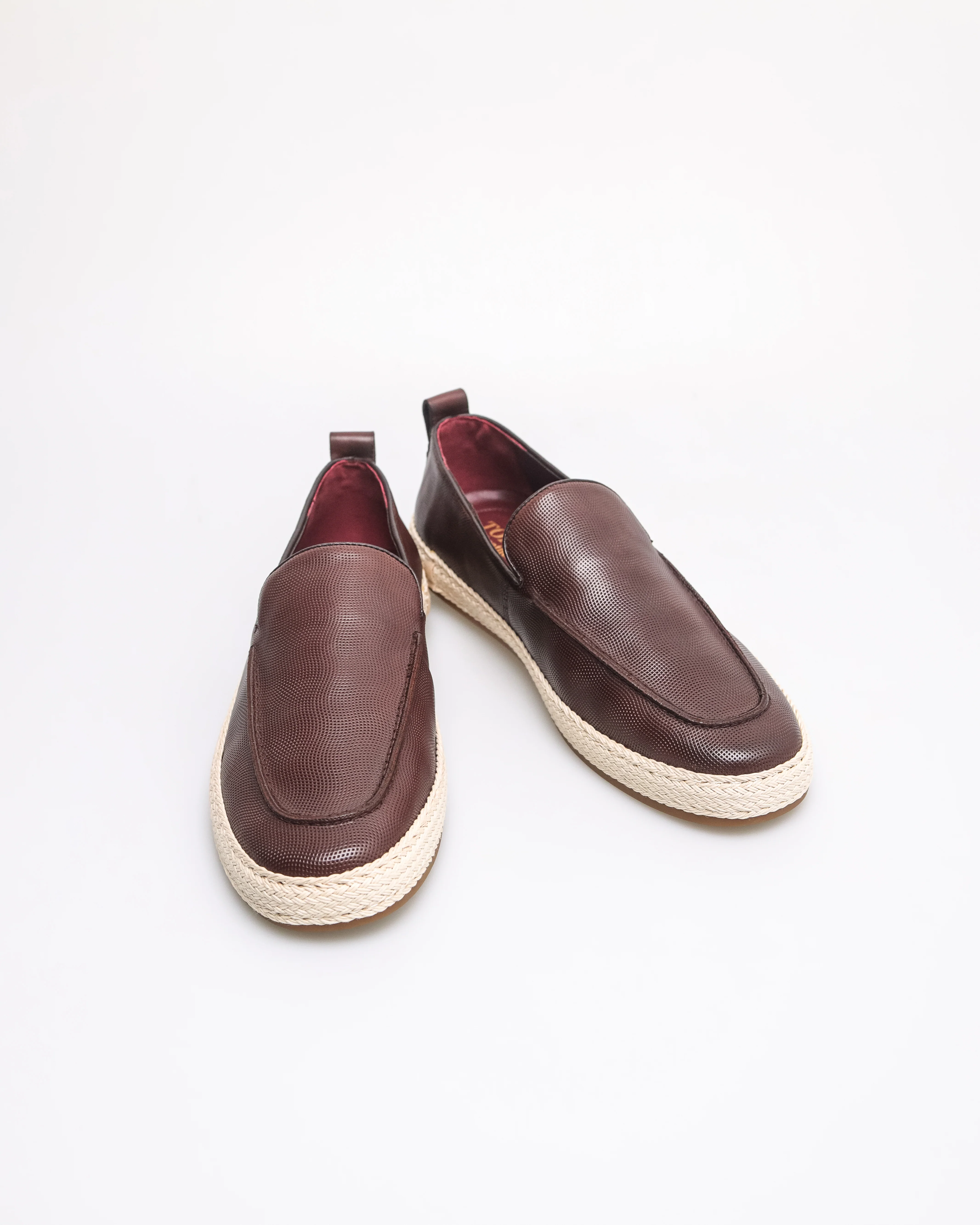 Tomaz HF104 Men's Plain Textured Loafers - Image 10