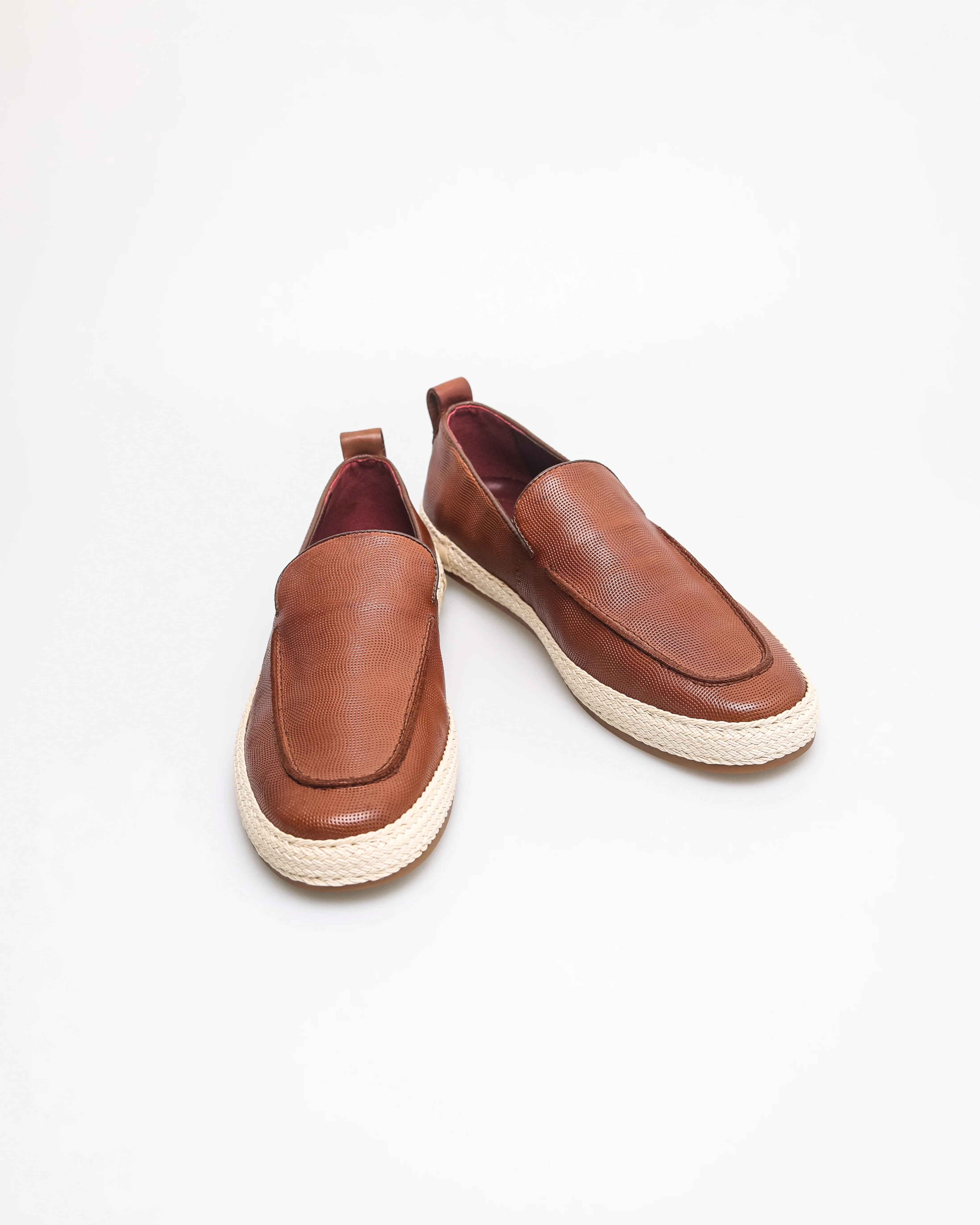 Tomaz HF104 Men's Plain Textured Loafers - Image 6