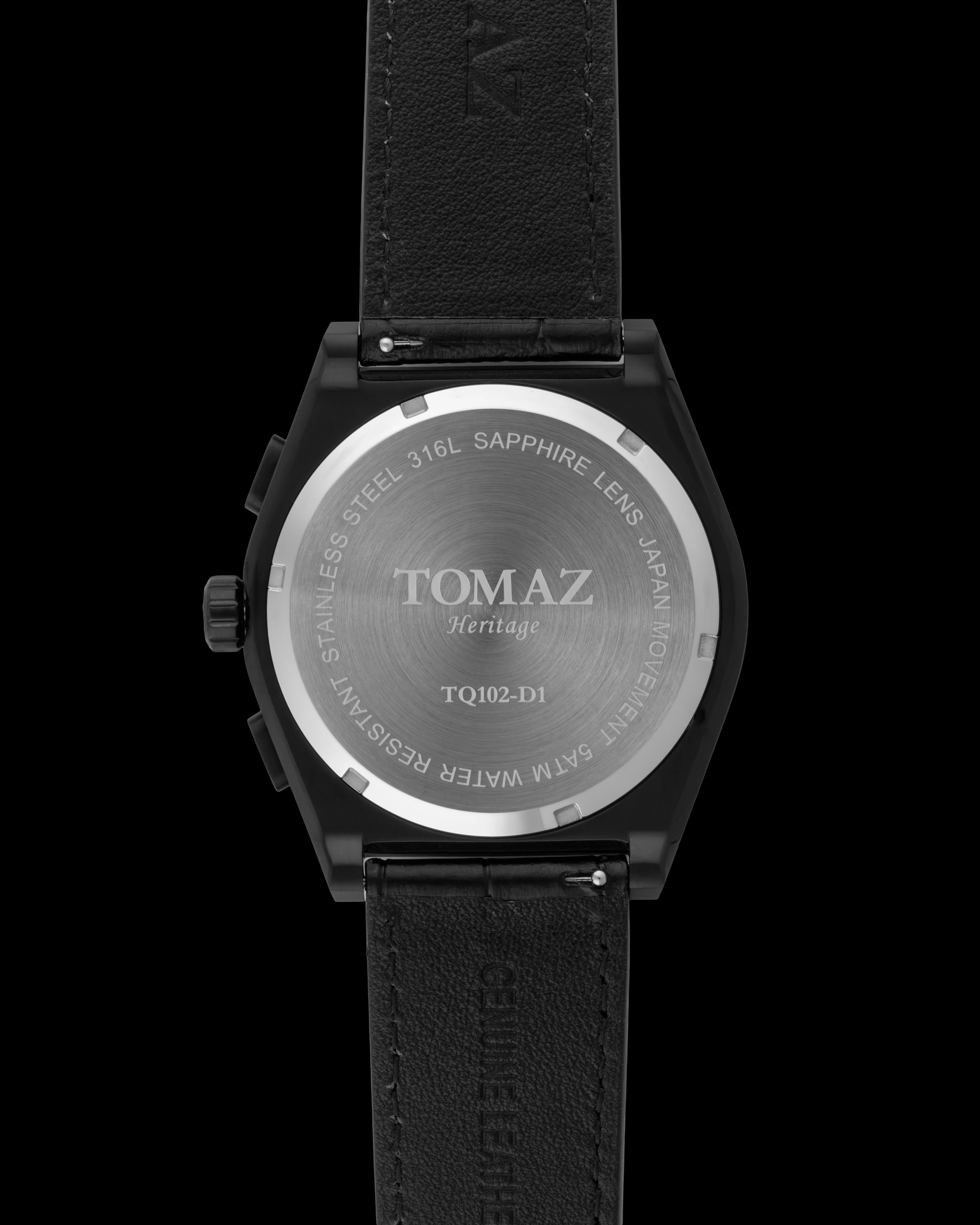 Tomaz Jezper II TQ102-D1 Black/Red Quartz Men’s Watch - Image 2