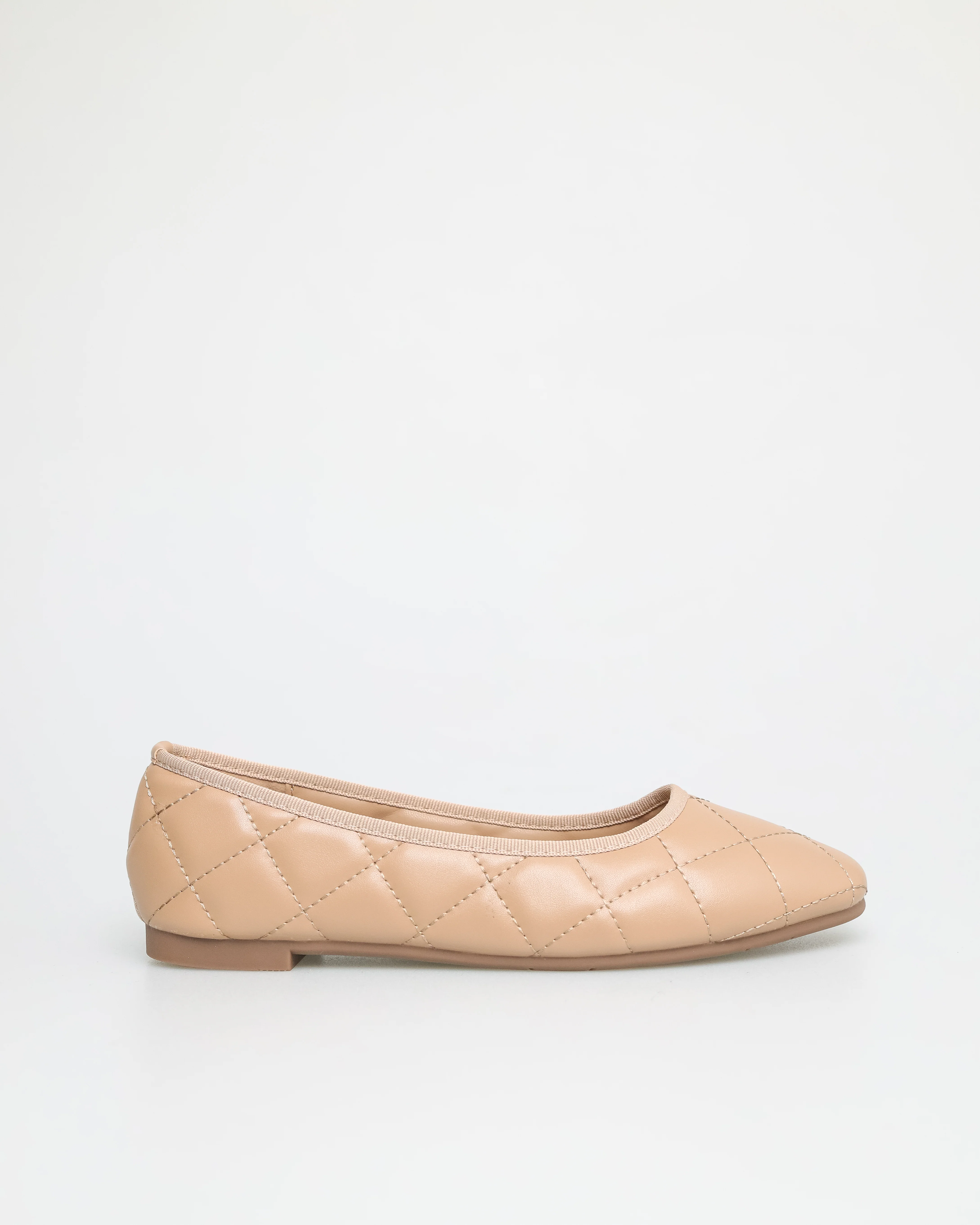 Tomaz NN252 Ladies Quilted Ballerina Flat - Image 5