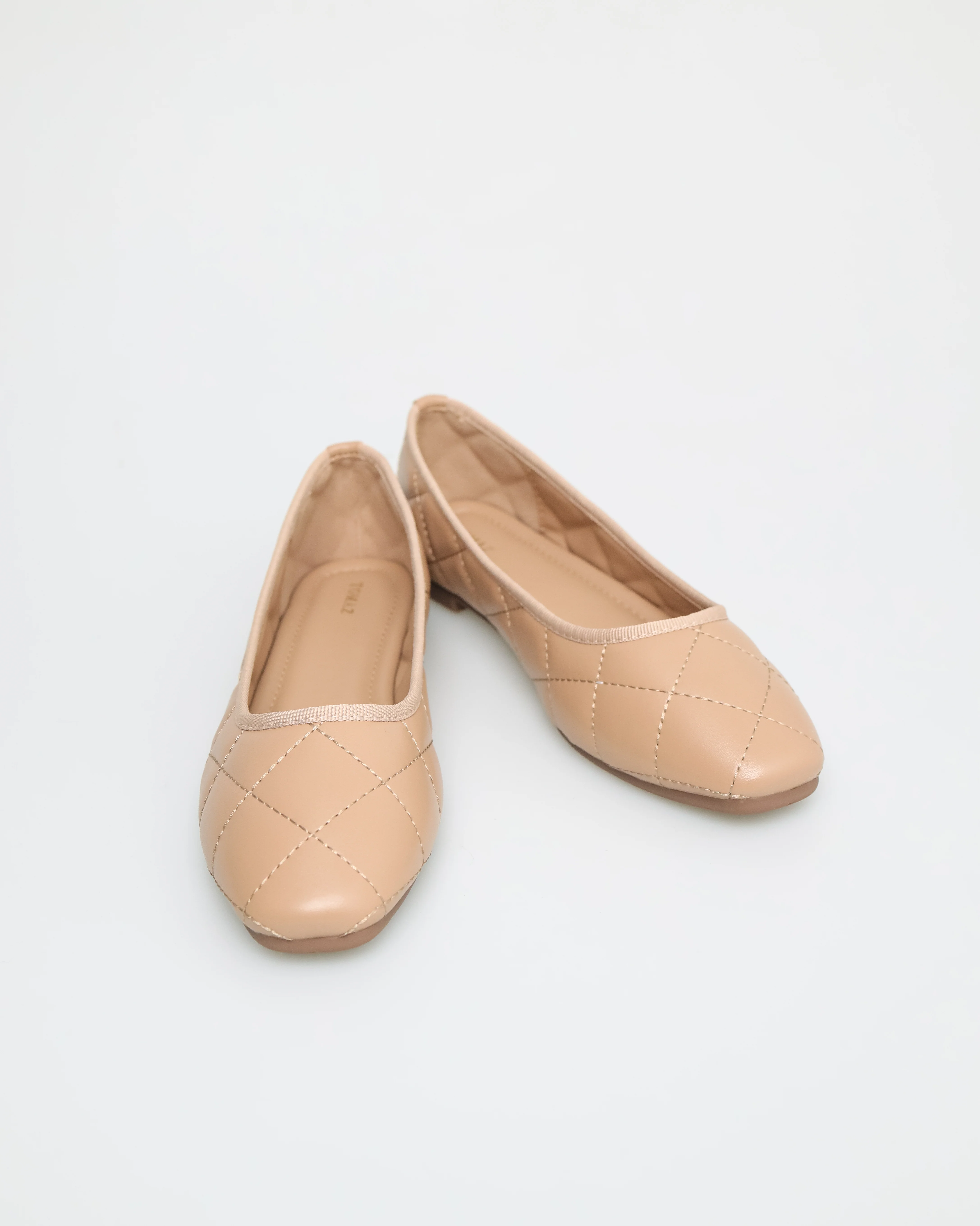 Tomaz NN252 Ladies Quilted Ballerina Flat - Image 6