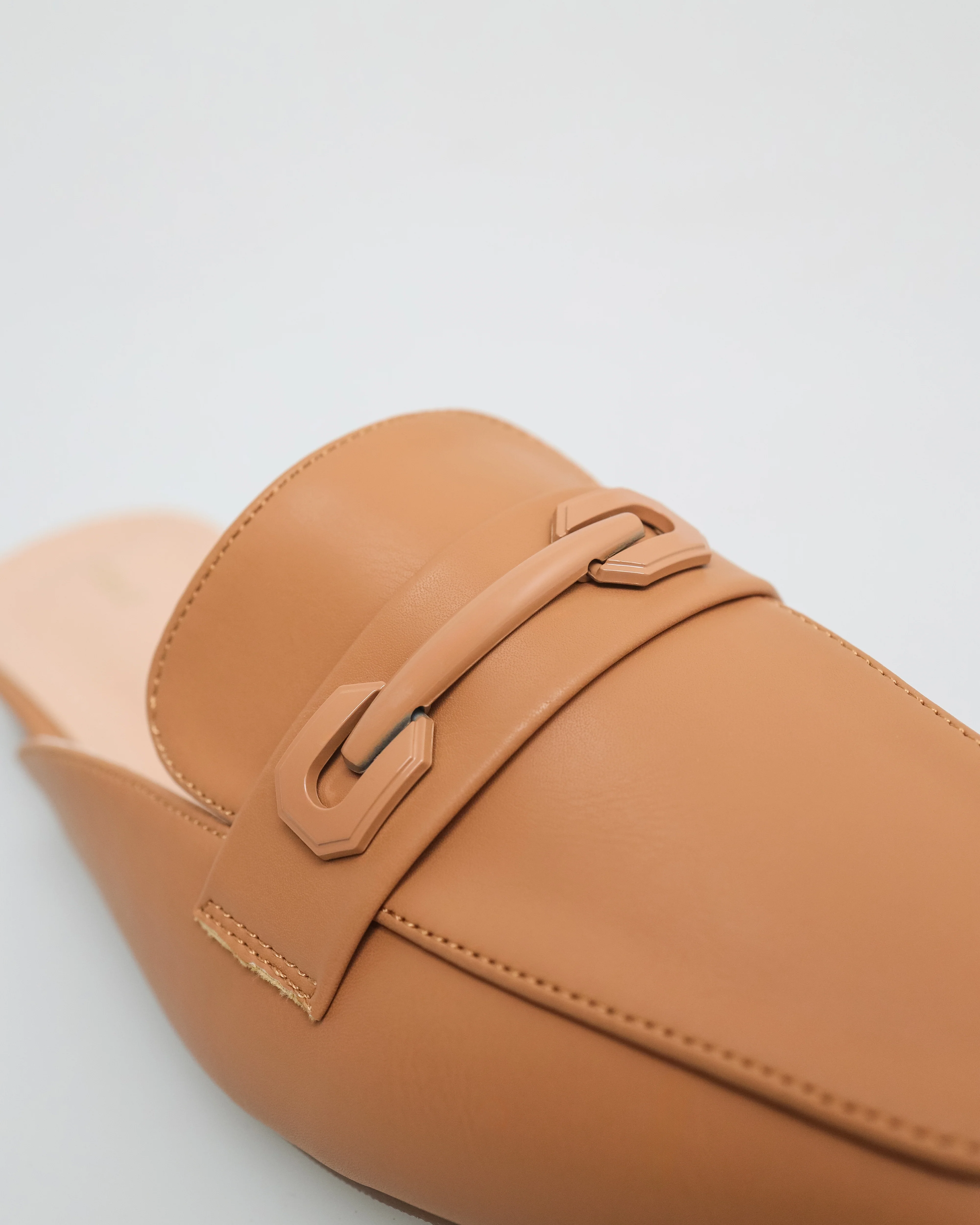 Tomaz NN259 Ladies Metal Buckle Strap Mules - Image 12