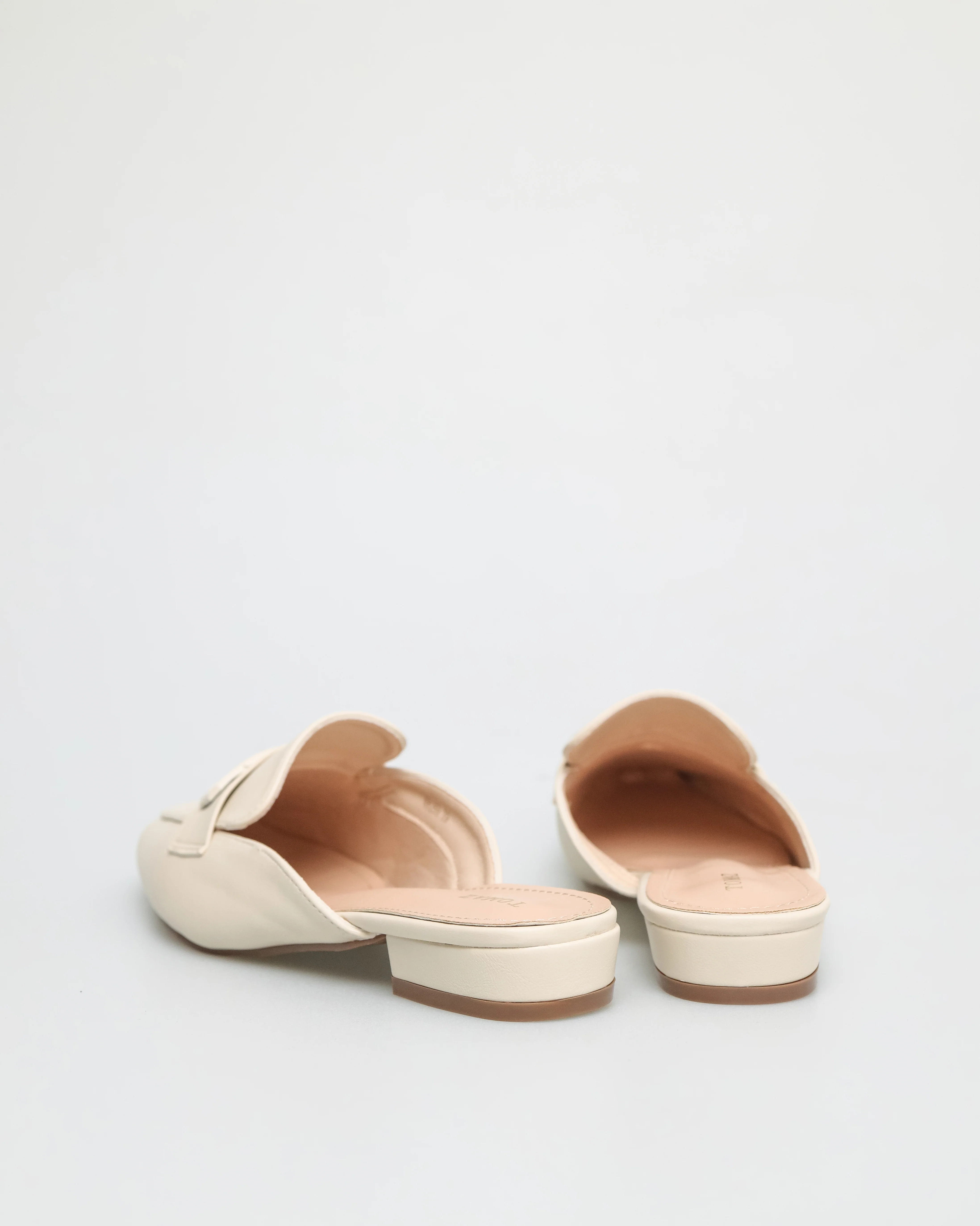 Tomaz NN259 Ladies Metal Buckle Strap Mules - Image 7