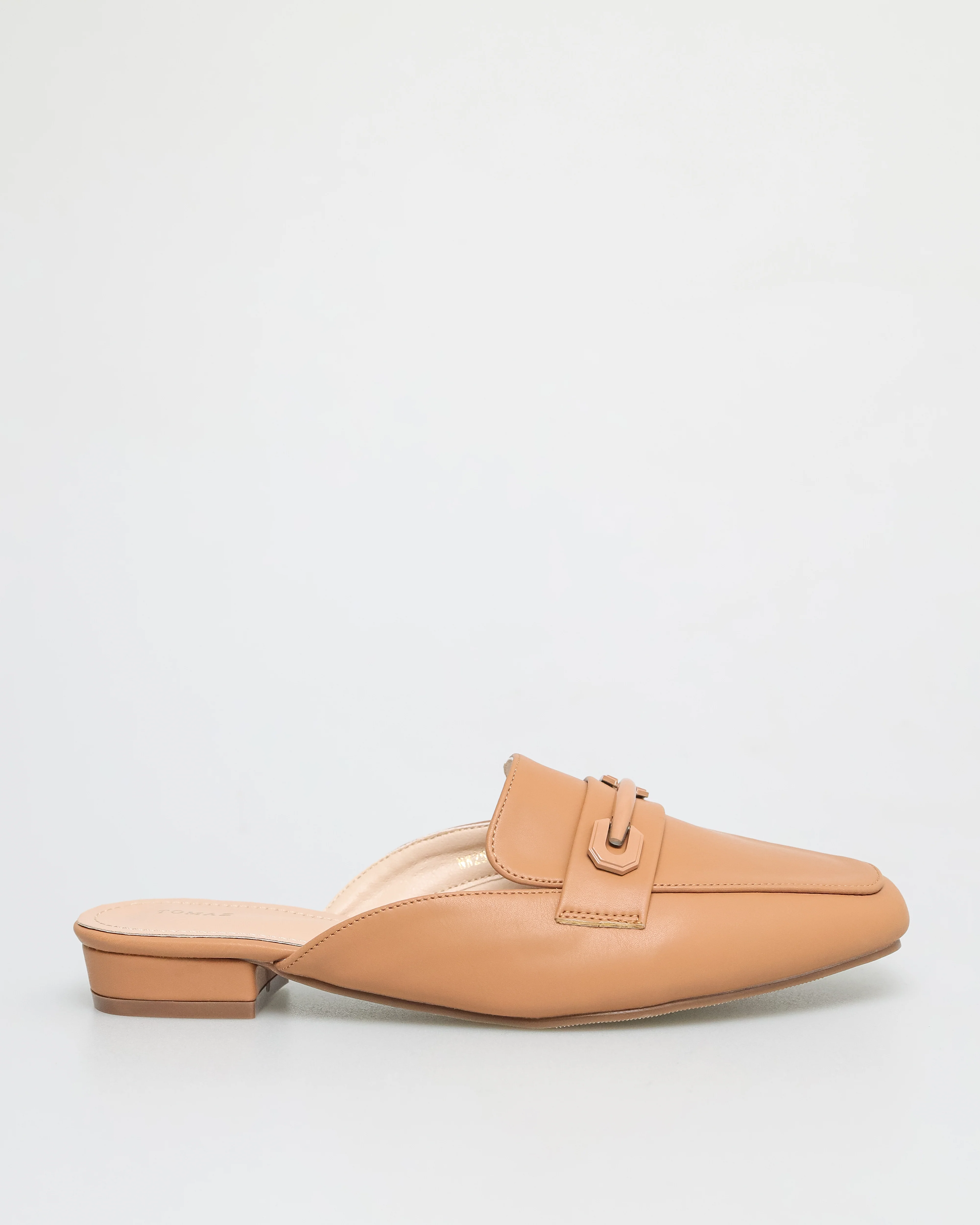 Tomaz NN259 Ladies Metal Buckle Strap Mules - Image 9