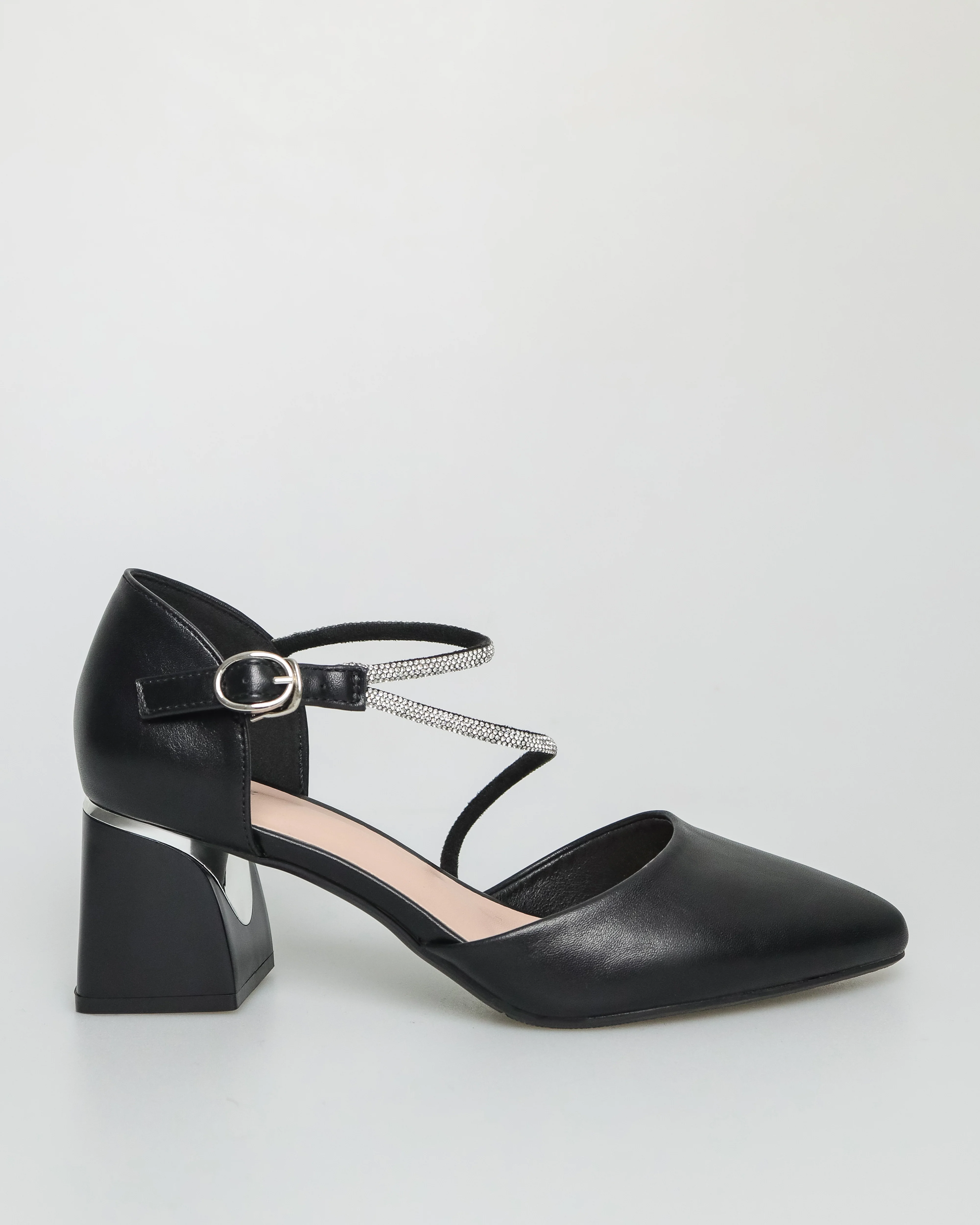 Tomaz NN289 Ladies Anklestrap Heels - Image 5