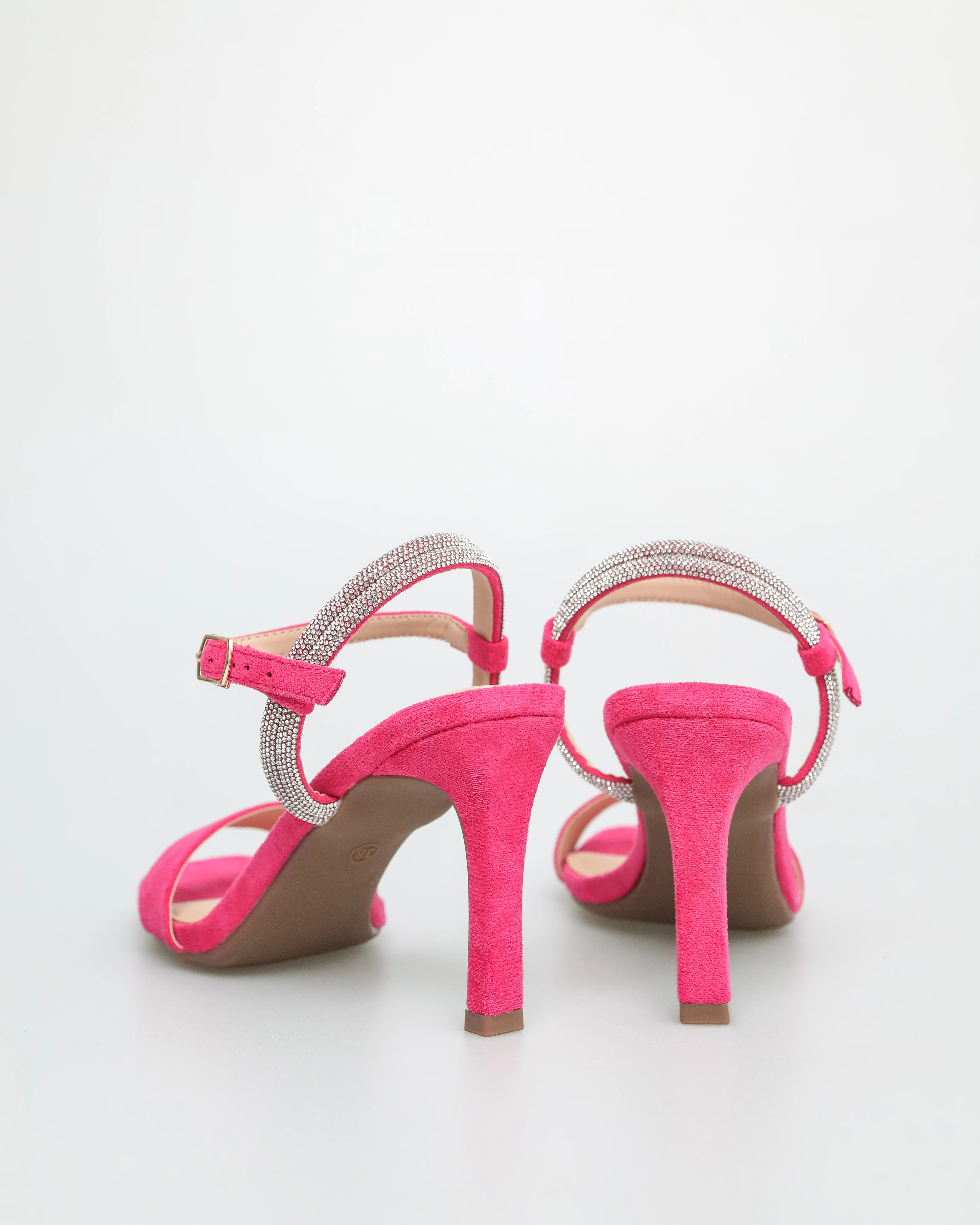 Tomaz NN299 Ladies Glitter Slingbacks Heels - Image 11
