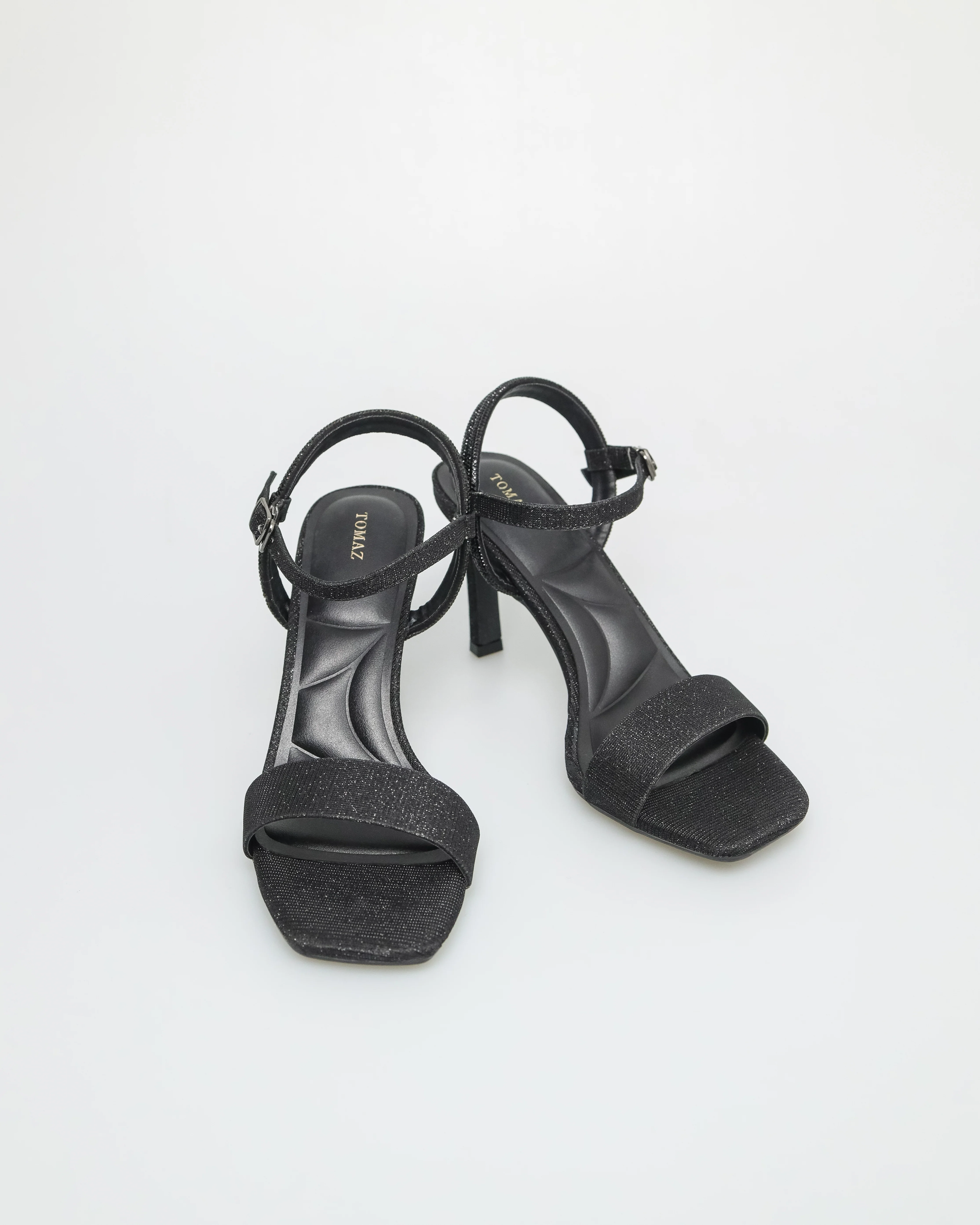Tomaz NN299 Ladies Glitter Slingbacks Heels - Image 6