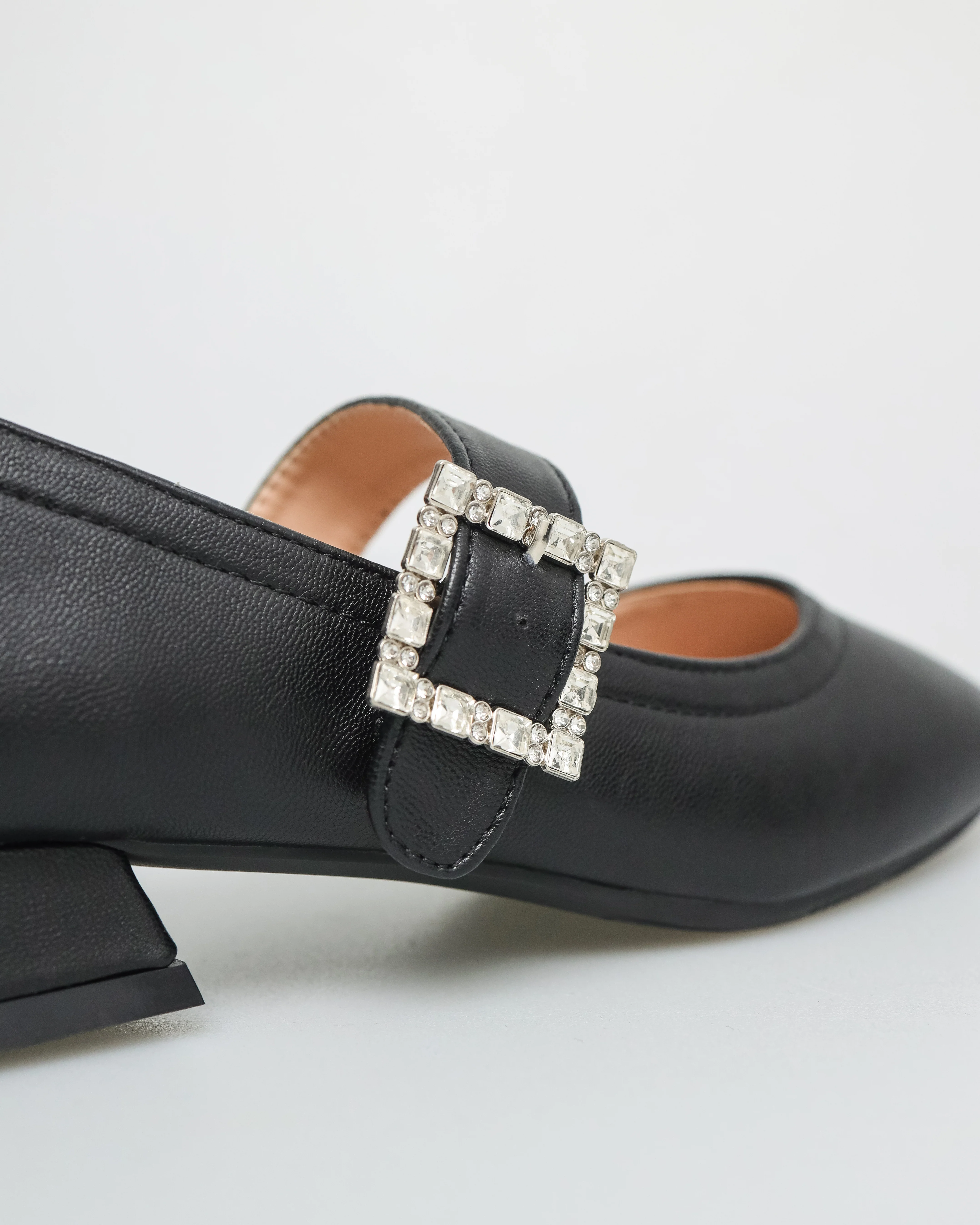 Tomaz NN303 Ladies Ballerina Buckle Low Heels - Image 4