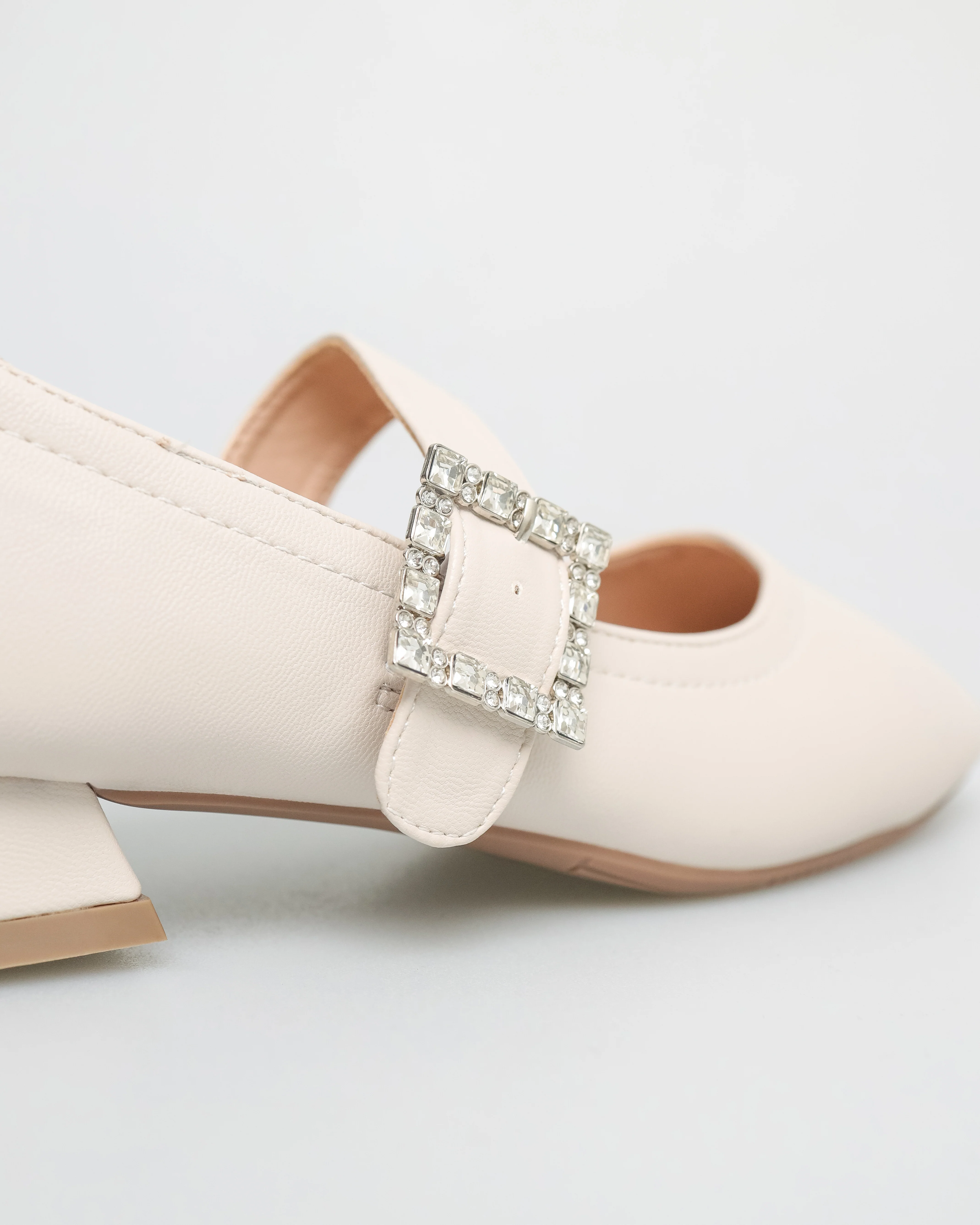 Tomaz NN303 Ladies Ballerina Buckle Low Heels - Image 8