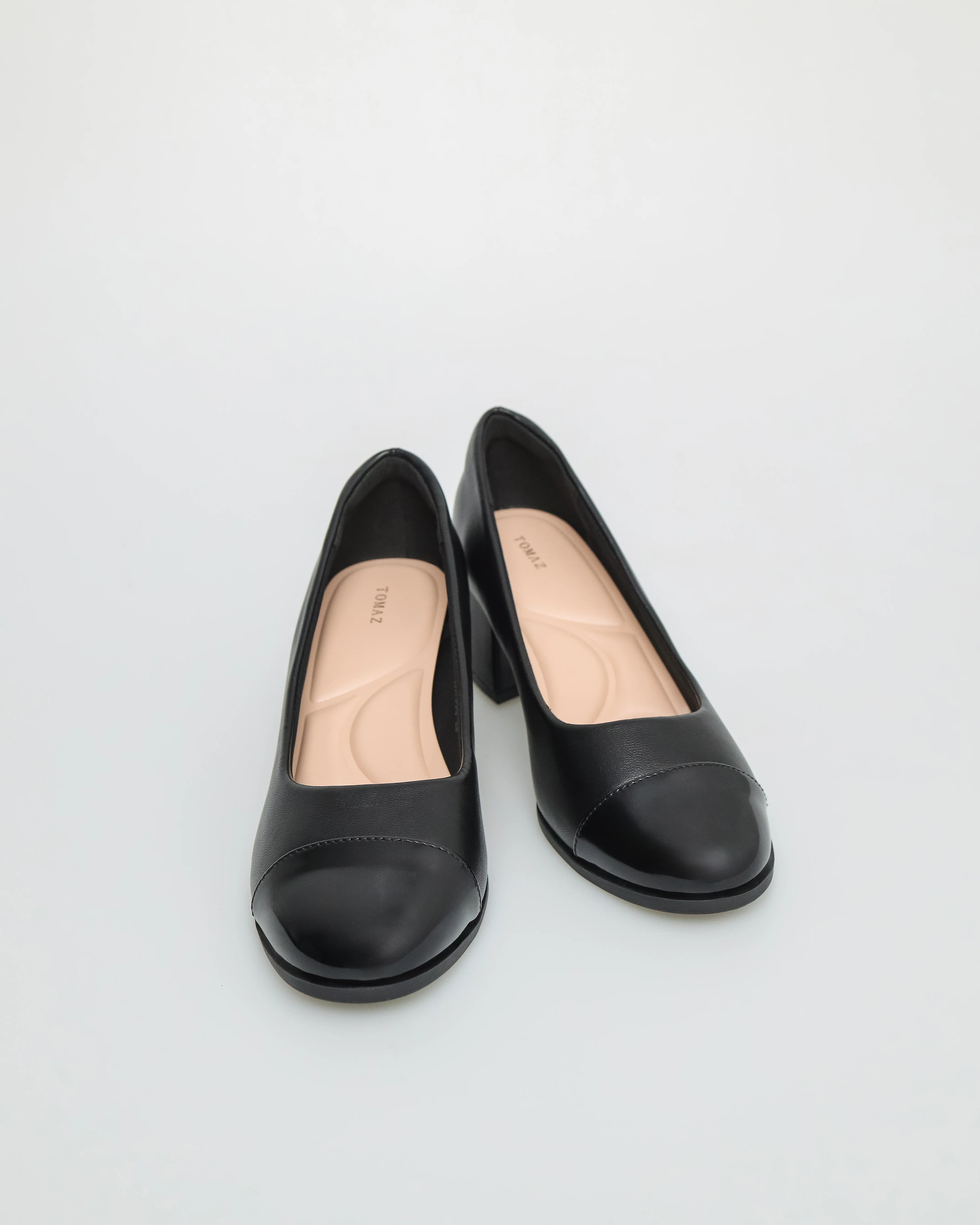 Tomaz NN305 Ladies Glossy Point Formal Heels - Image 10