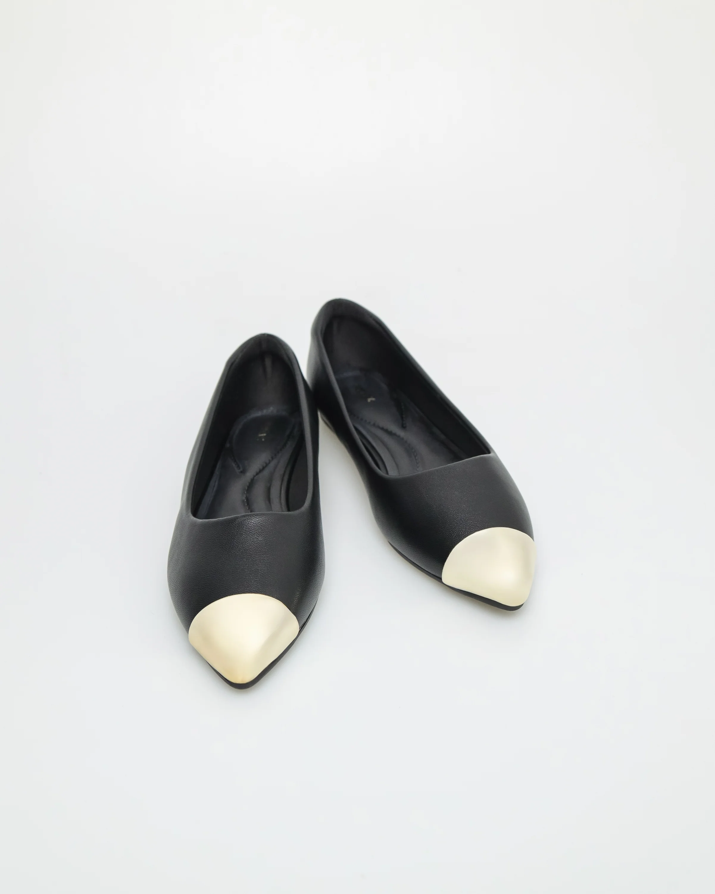 Tomaz NN348 Ladies Silver Cap Toe Flats - Image 10