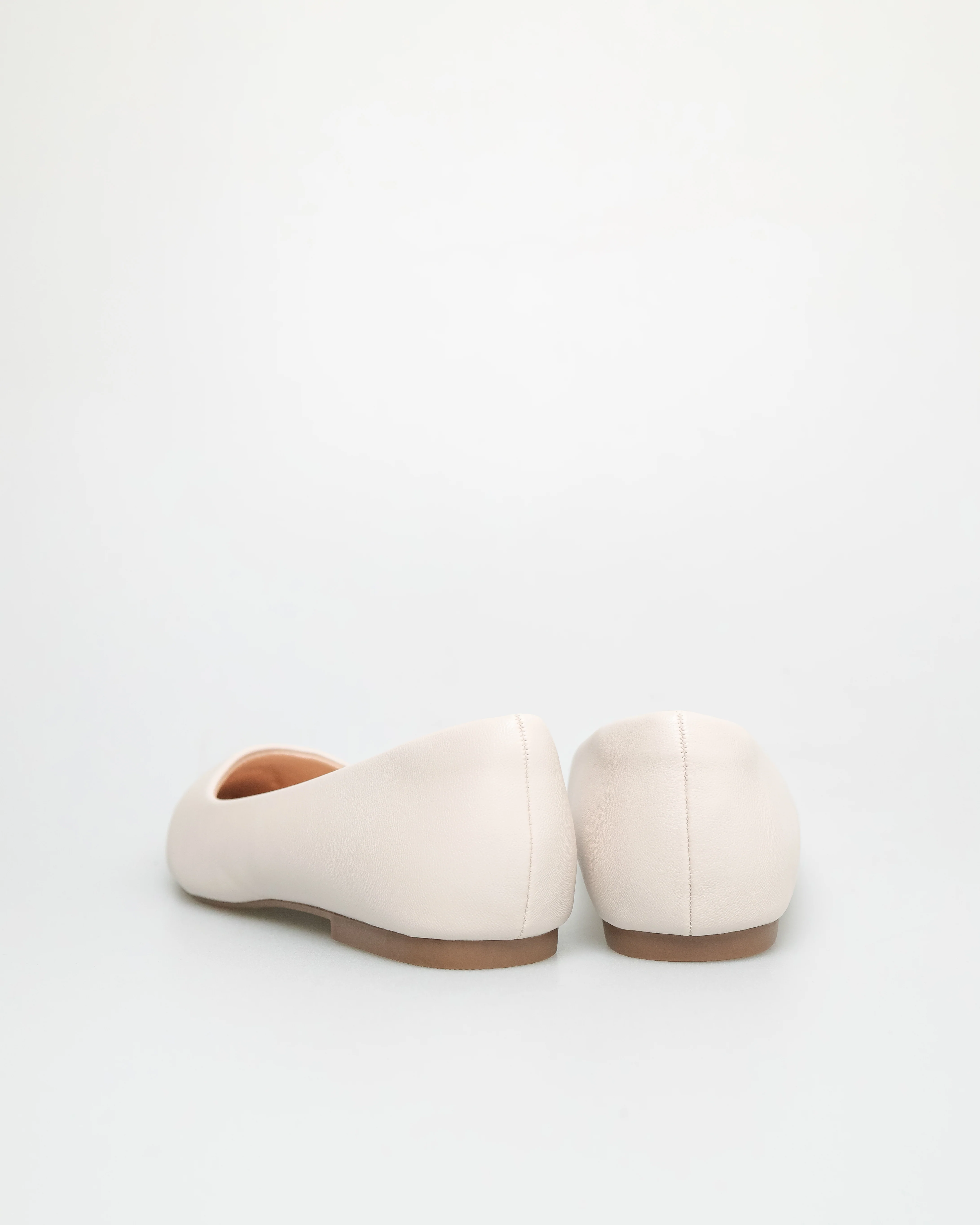 Tomaz NN348 Ladies Silver Cap Toe Flats - Image 7
