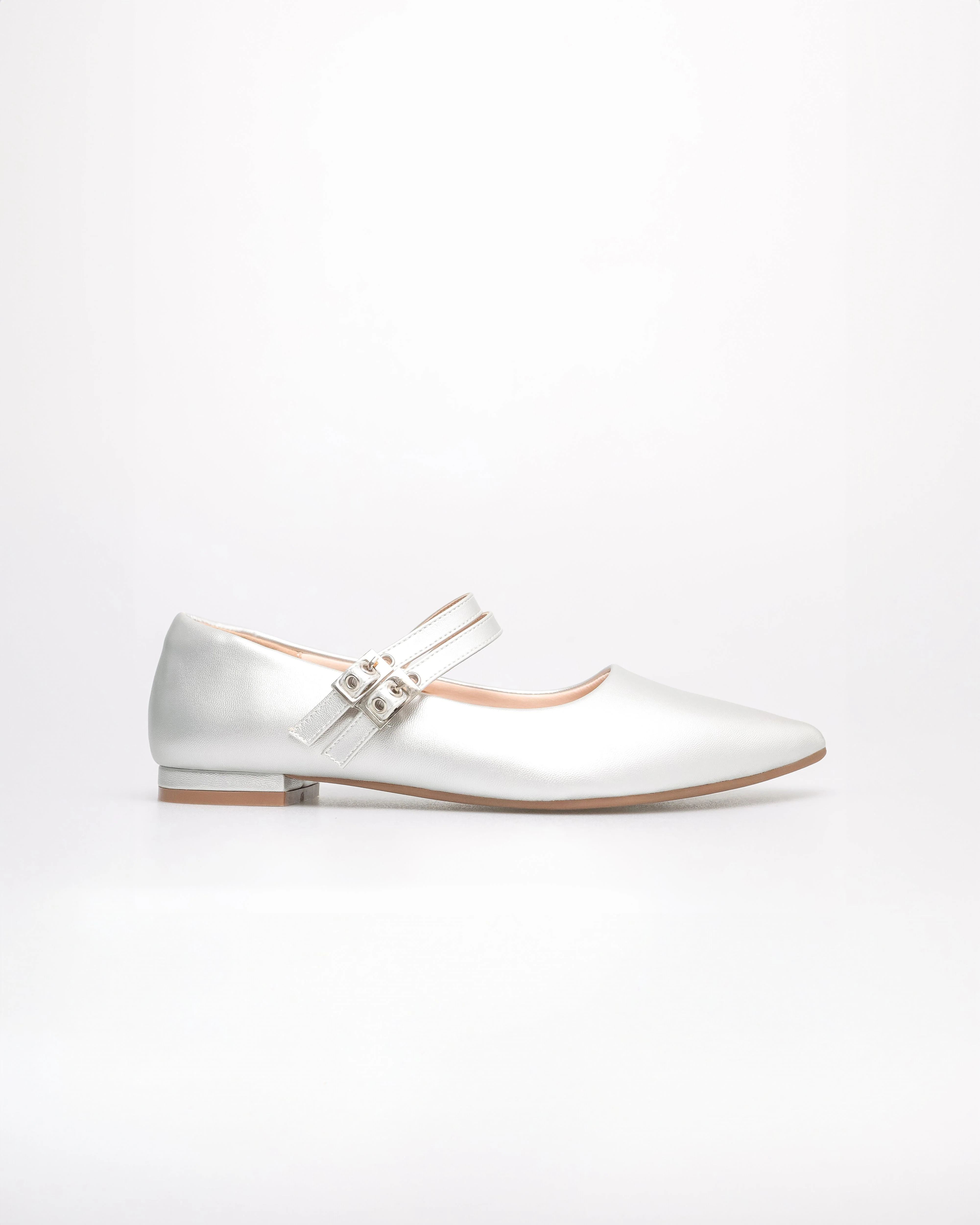 Tomaz NN361 Ladies Ballerina Buckle Flats - Image 5