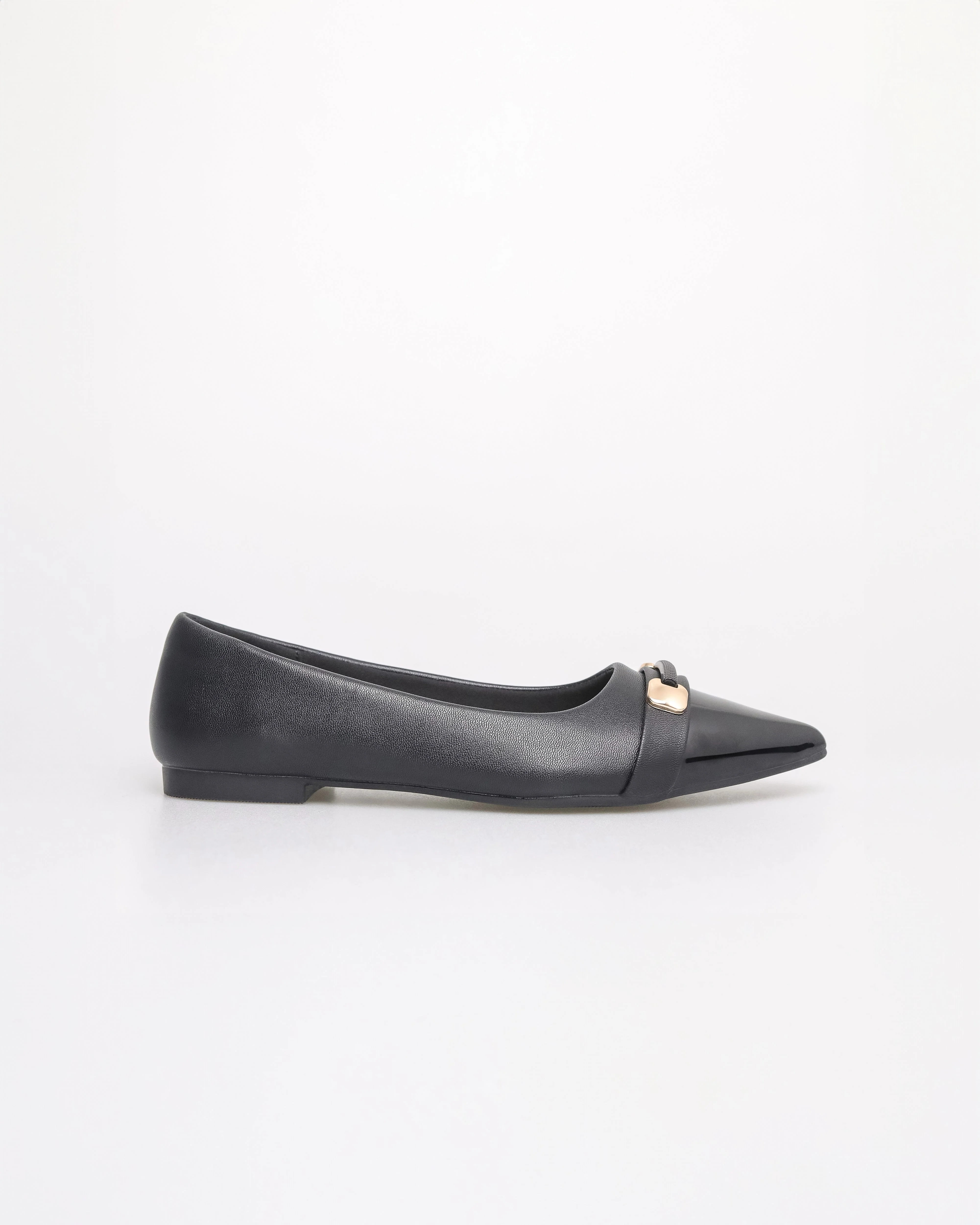 Tomaz NN374 Ladies Pointy Elegance Band Flats - Image 5