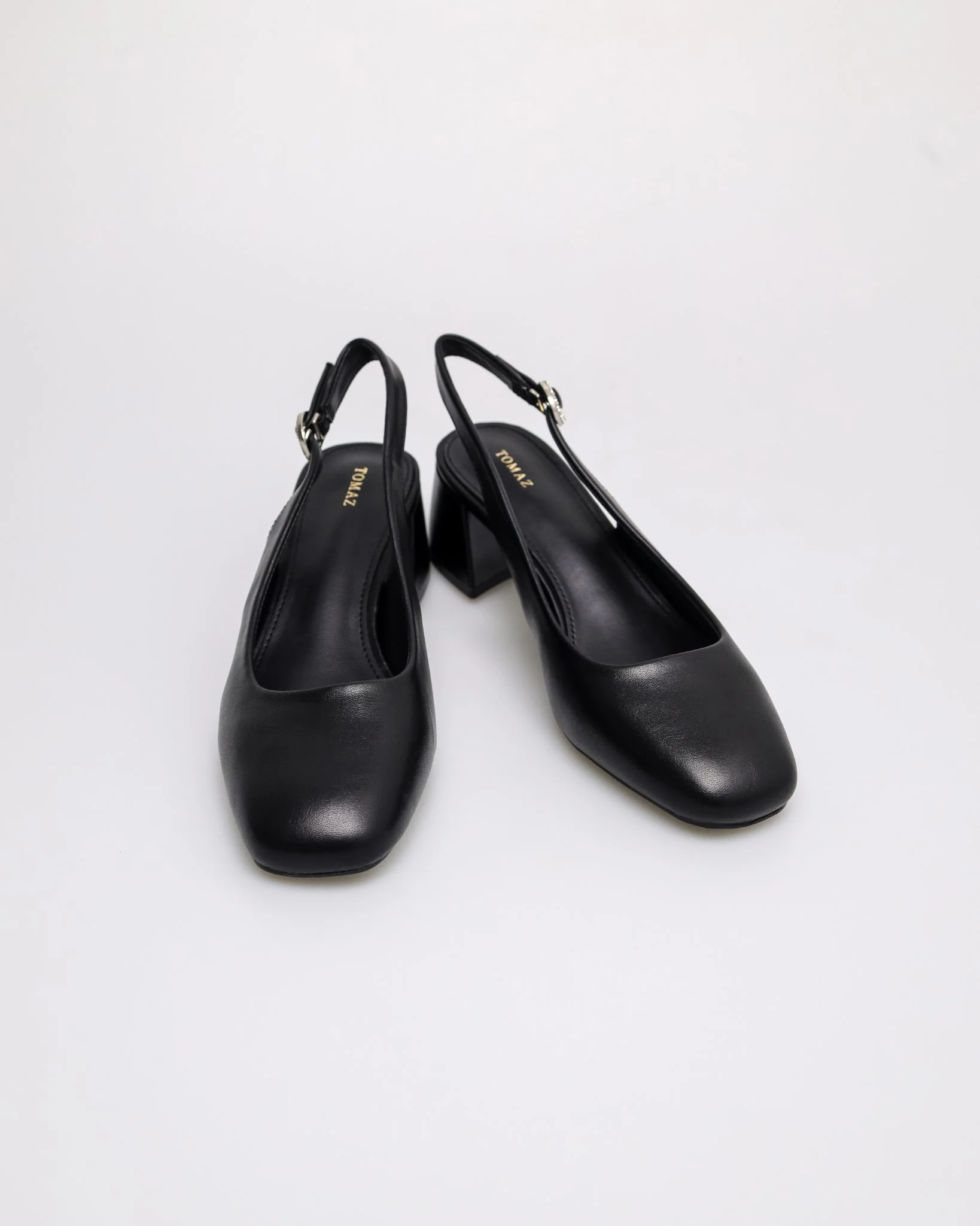 Tomaz NN647 Ladies Slingback Block Heels - Image 2