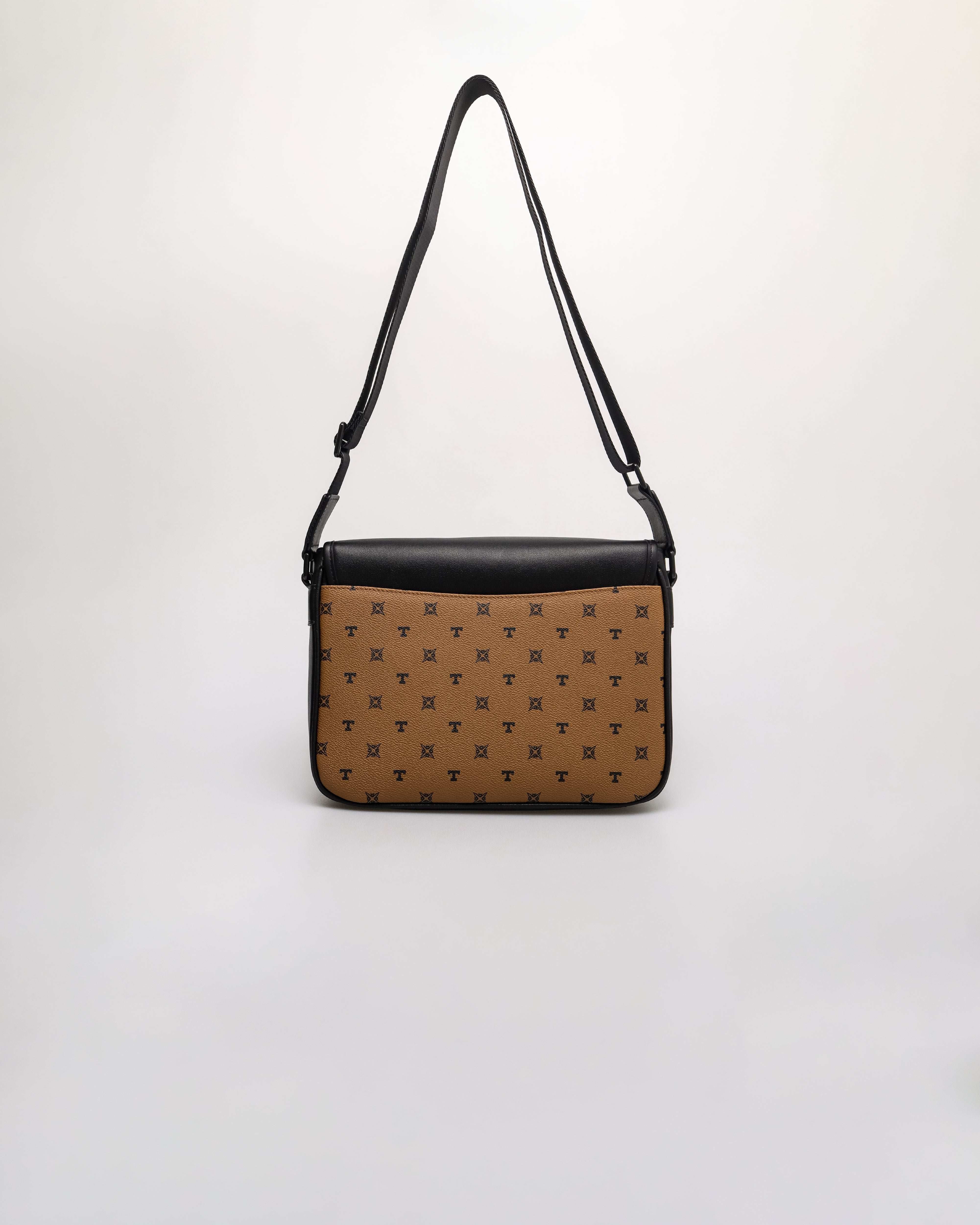 Tomaz NT-TZ459 Men's Monogram Crossbody Bag - Image 11