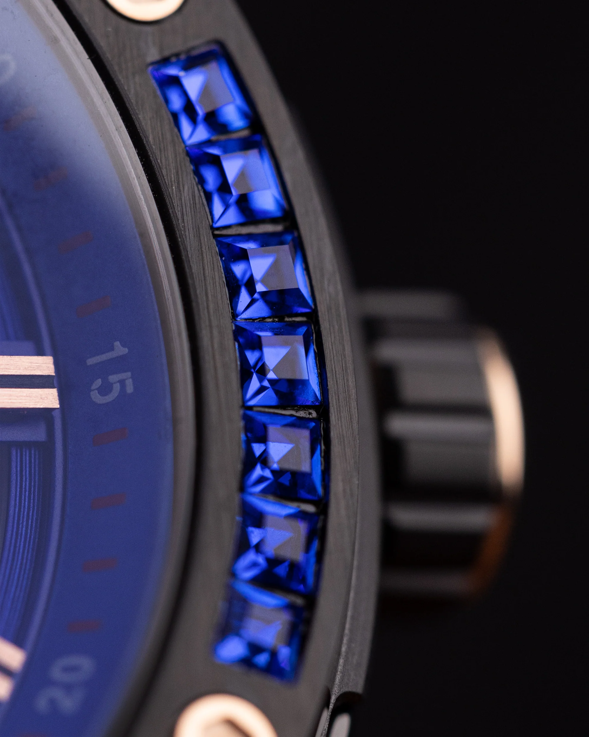 Tomaz Royale TW014B-D3 Crystal Watch – Salmon Leather Strap - Image 6