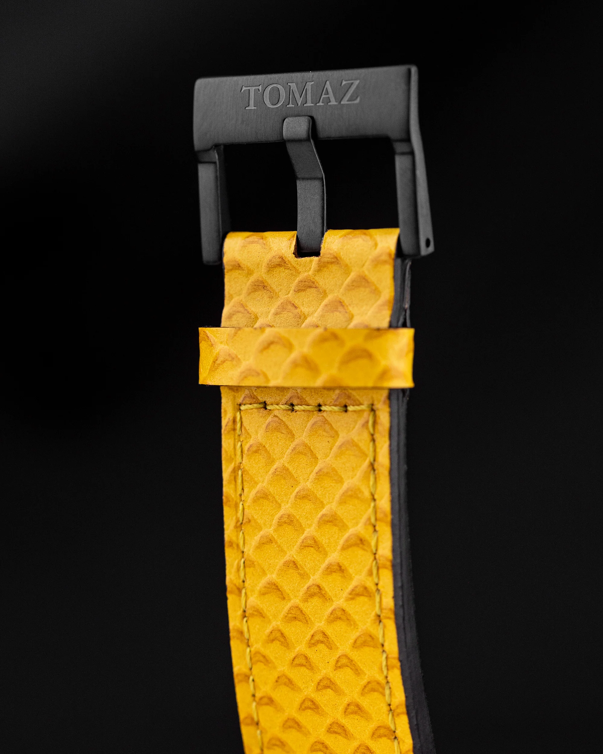 Tomaz Royale TW014B-D5 Crystal Watch – Salmon Leather Strap - Image 6