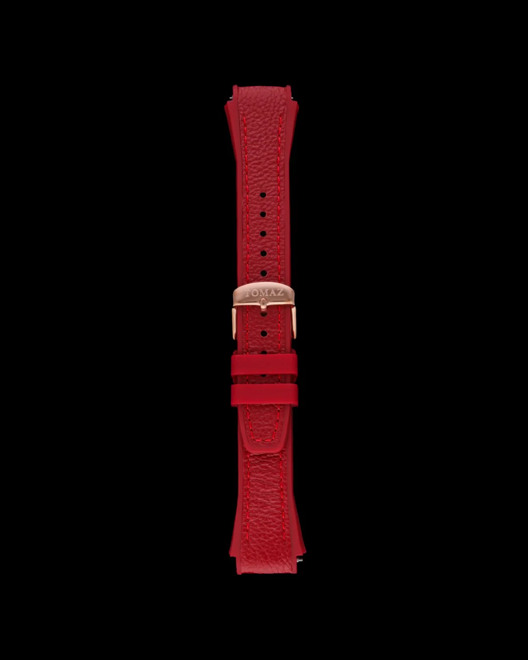 Tomaz SG4L-3A 18mm Lychee Leather & Silicone Watch Strap – Fits G4L - Image 3