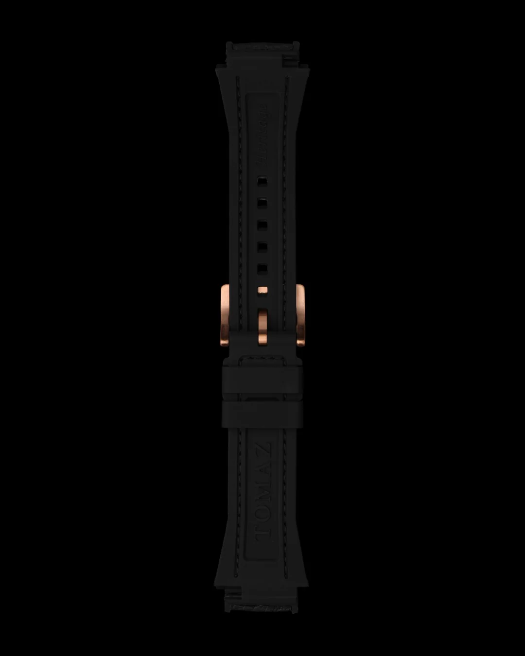 Tomaz SG5M-3A 22mm Lychee Leather & Silicone Watch Strap – Fits G5M - Image 2