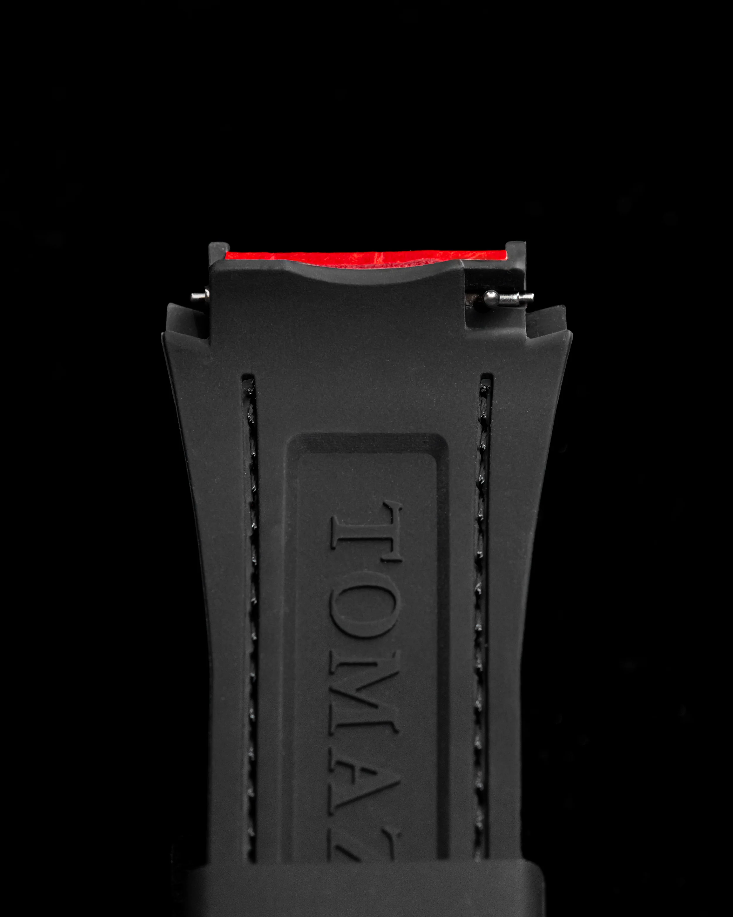 Tomaz STQ021 26mm Bamboo Leather & Silicone Watch Strap – Fits TQ021 - Image 5